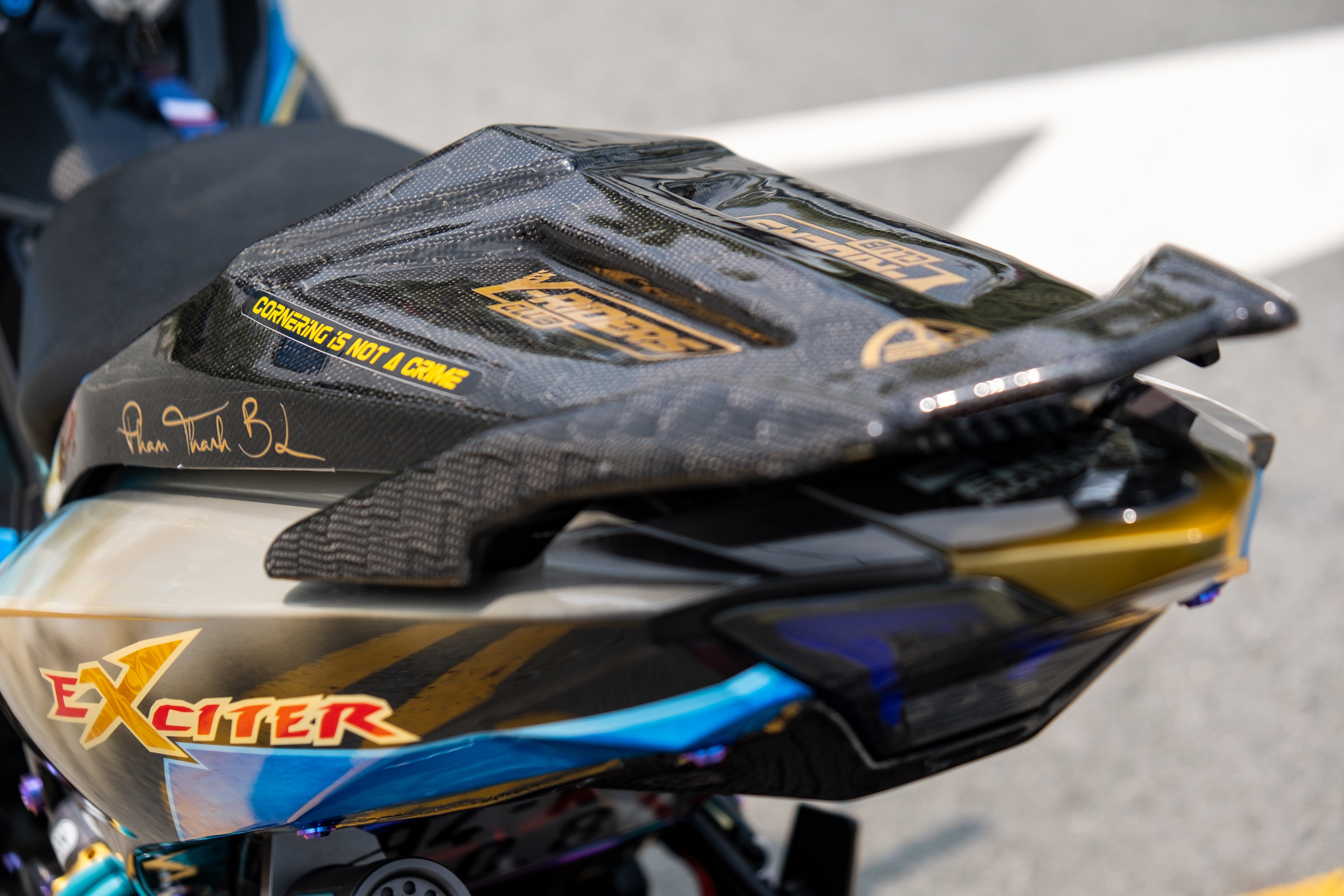 Yamaha Exciter độ đẹp nhất miền Nam ảnh 7 Yamaha Exciter do dep nhat mien Nam anh 7