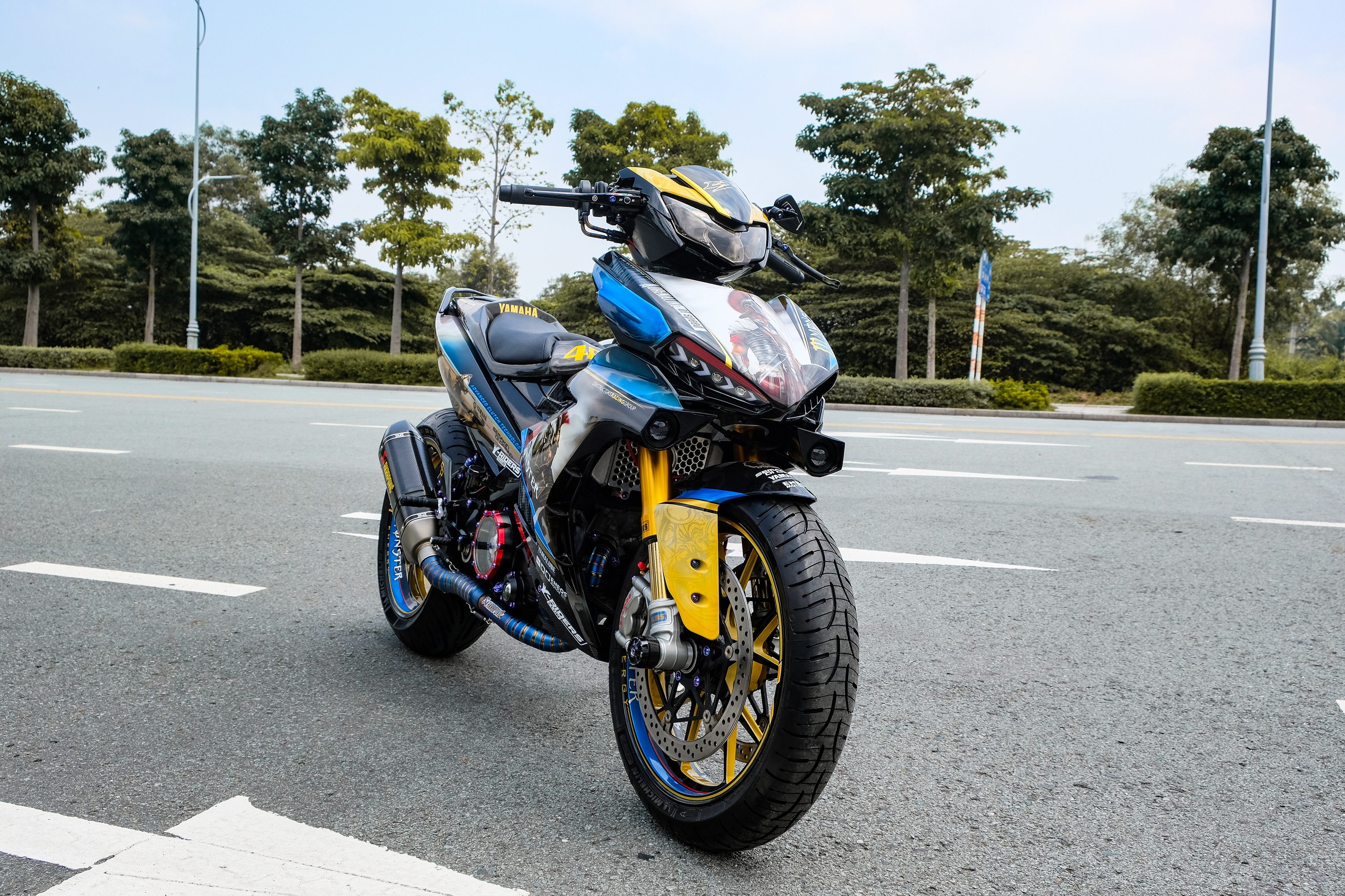 Yamaha Exciter độ đẹp nhất miền Nam ảnh 1 Yamaha Exciter do dep nhat mien Nam anh 1