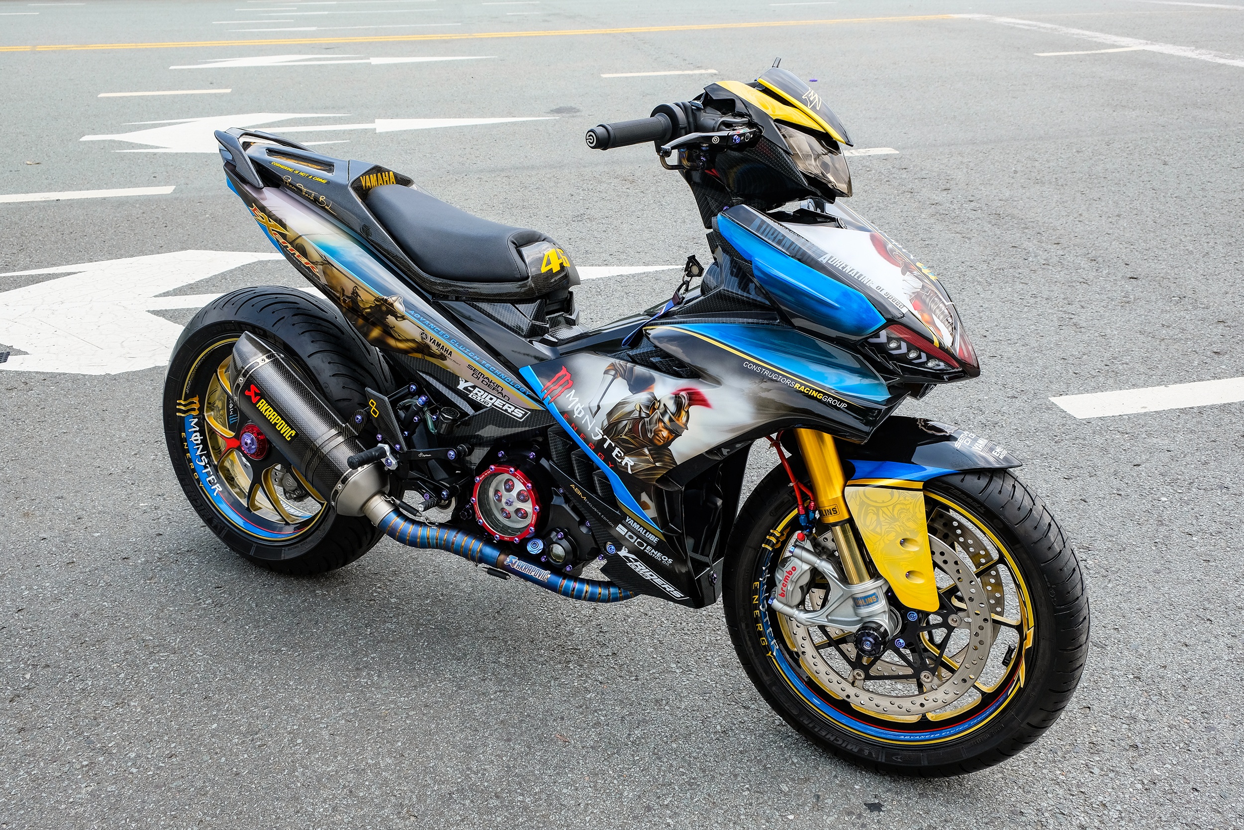 Yamaha Exciter độ đẹp nhất miền Nam ảnh 13 Yamaha Exciter do dep nhat mien Nam anh 13
