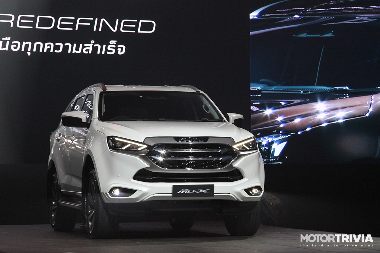 Isuzu MU-X thế hệ mới ra mắt tại Thái Lan ảnh 1 Isuzu MU-X the he moi ra mat tai Thai Lan anh 1