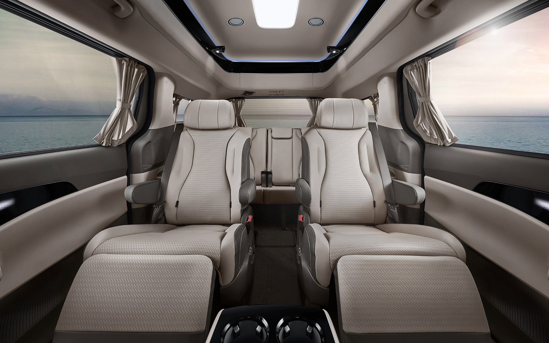 Kia Sedona limousine ra mắt ảnh 5 Kia Sedona limousine ra mat anh 5
