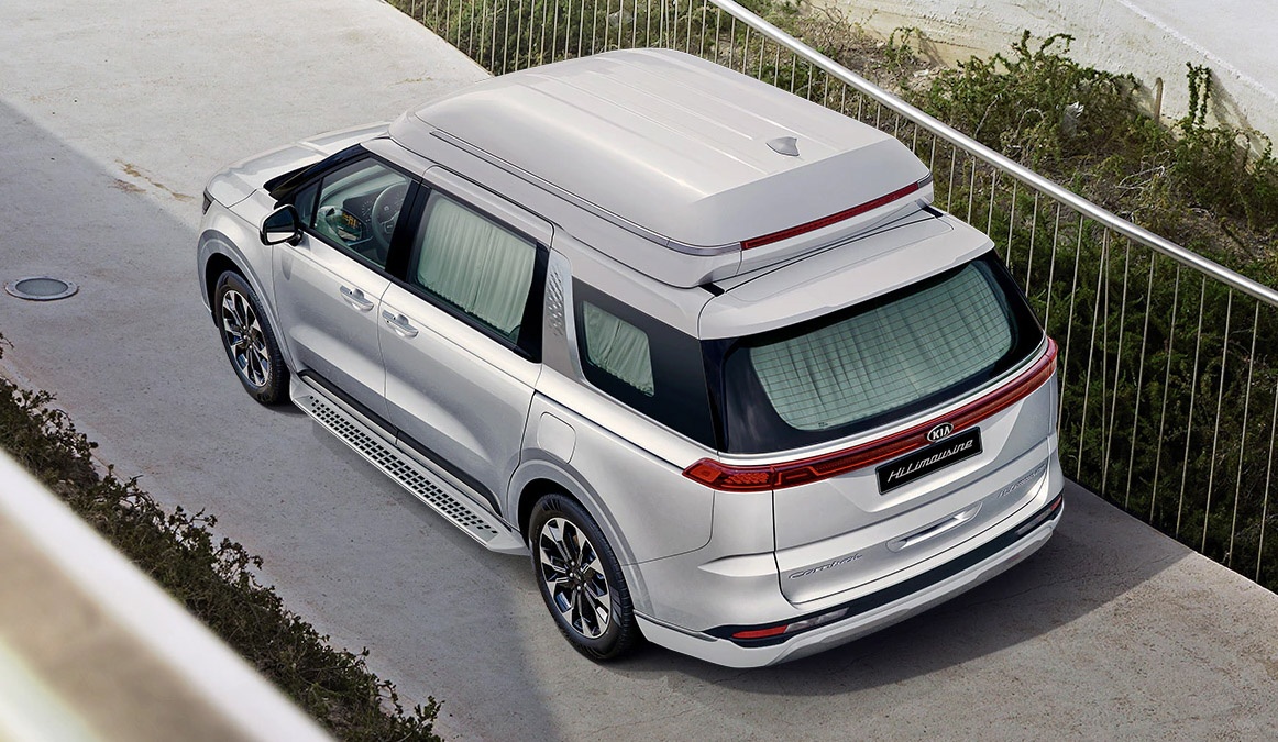 Kia Sedona limousine ra mắt ảnh 3 Kia Sedona limousine ra mat anh 3