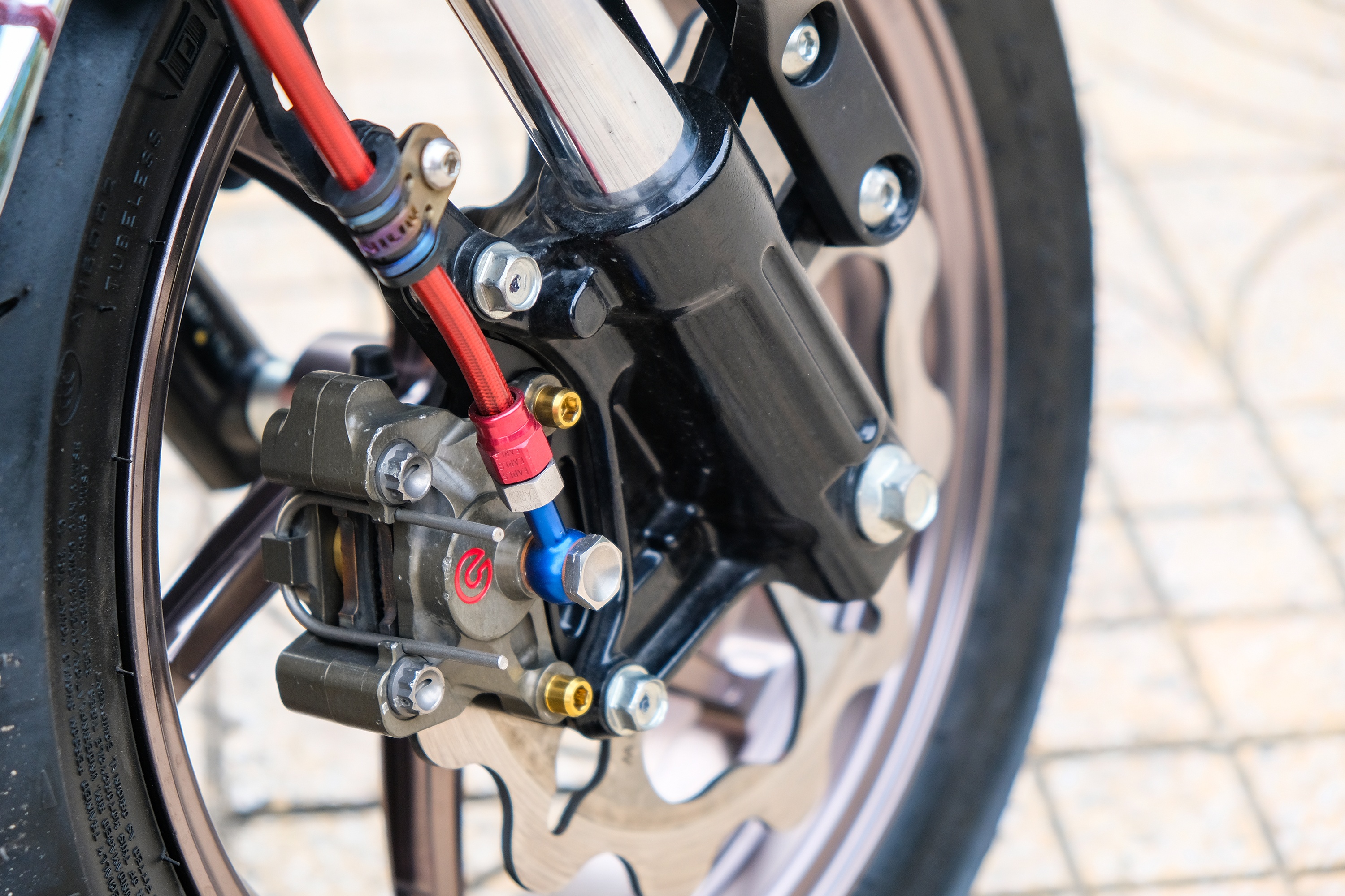 Honda Monkey 125 độ 150 triệu đồng ảnh 5 Honda Monkey 125 do 150 trieu dong anh 5