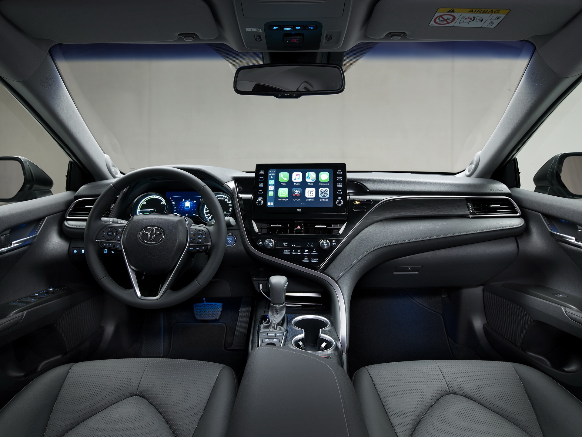 Toyota Camry Hybrid 2021 ra mắt ảnh 5 Toyota Camry Hybrid 2021 ra mat anh 5