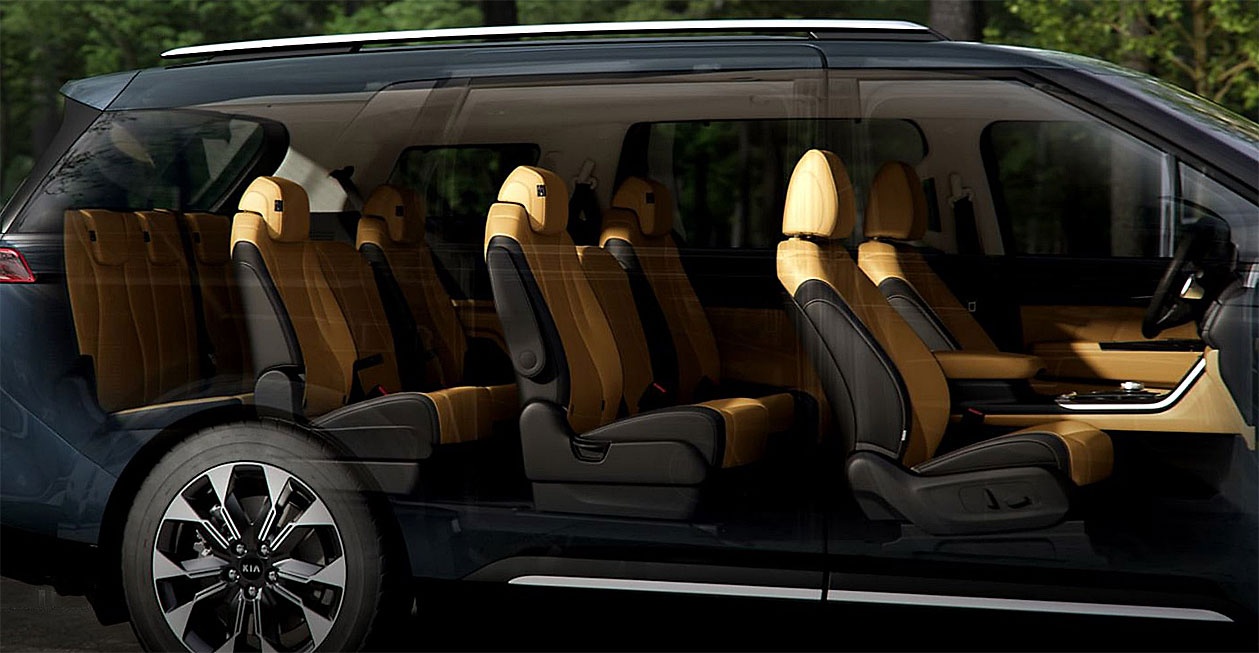 Kia Sedona 2021 ra mắt Thái Lan ảnh 6 Kia Sedona 2021 ra mat Thai Lan anh 6