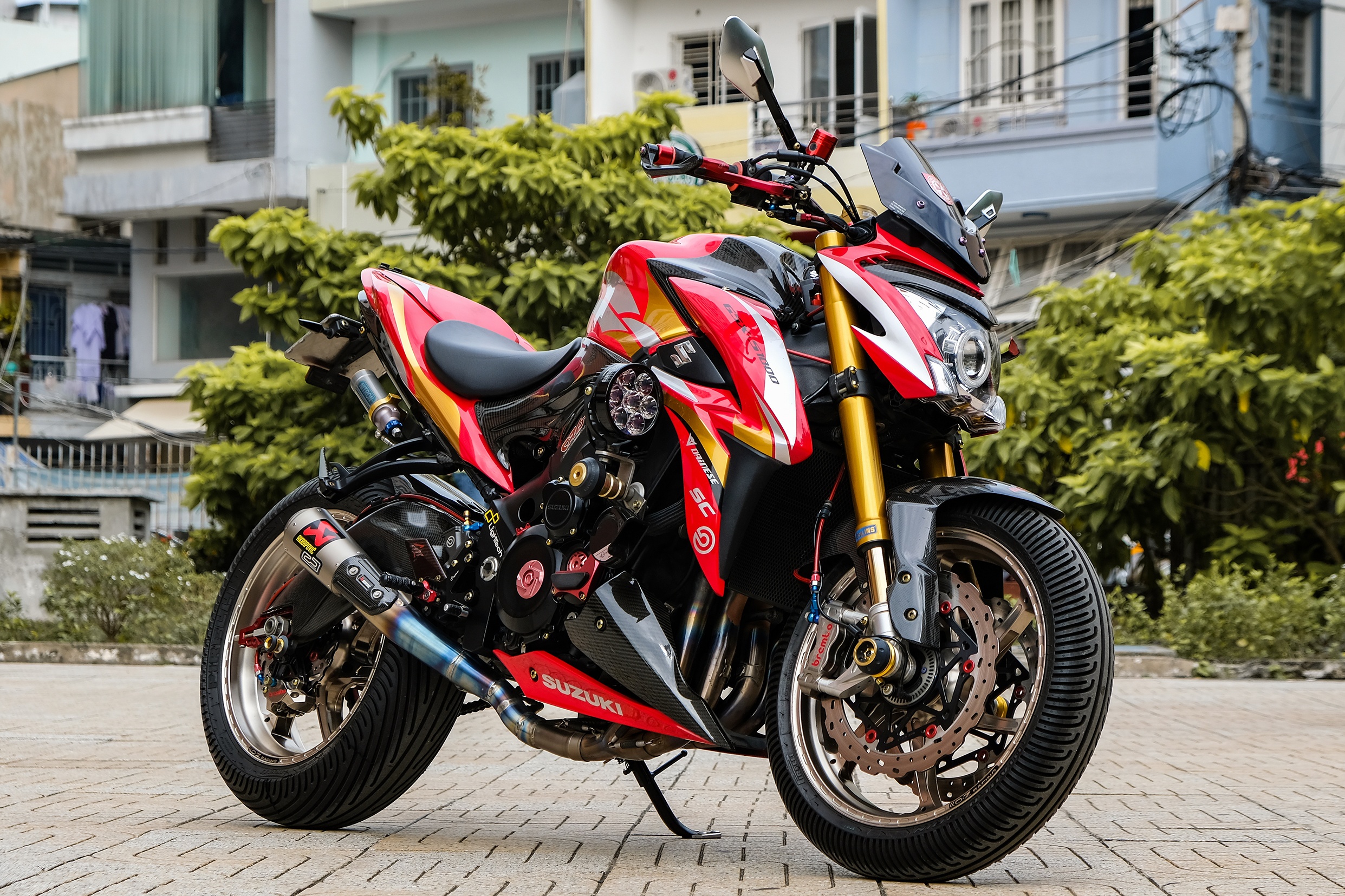 Suzuki GSX-S1000 voi goi do 300 trieu dong cua biker Viet hinh anh