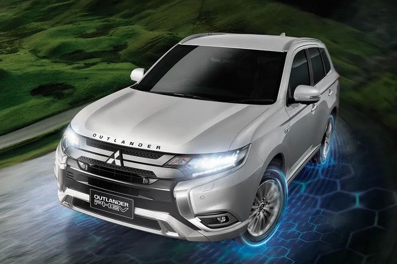 Mitsubishi Outlander ban hybrid duoc ra mat tai Thai Lan hinh anh