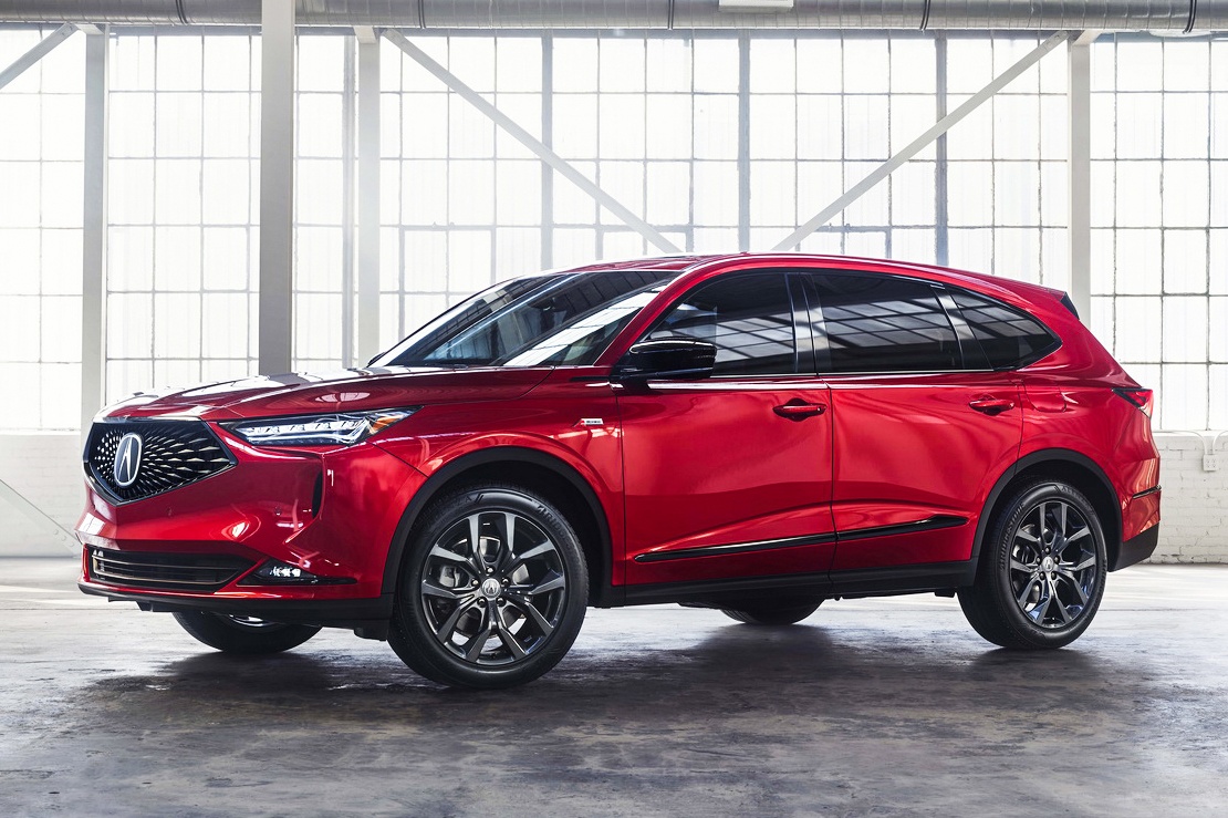 Acura MDX 2022 duoc ra mat hinh anh