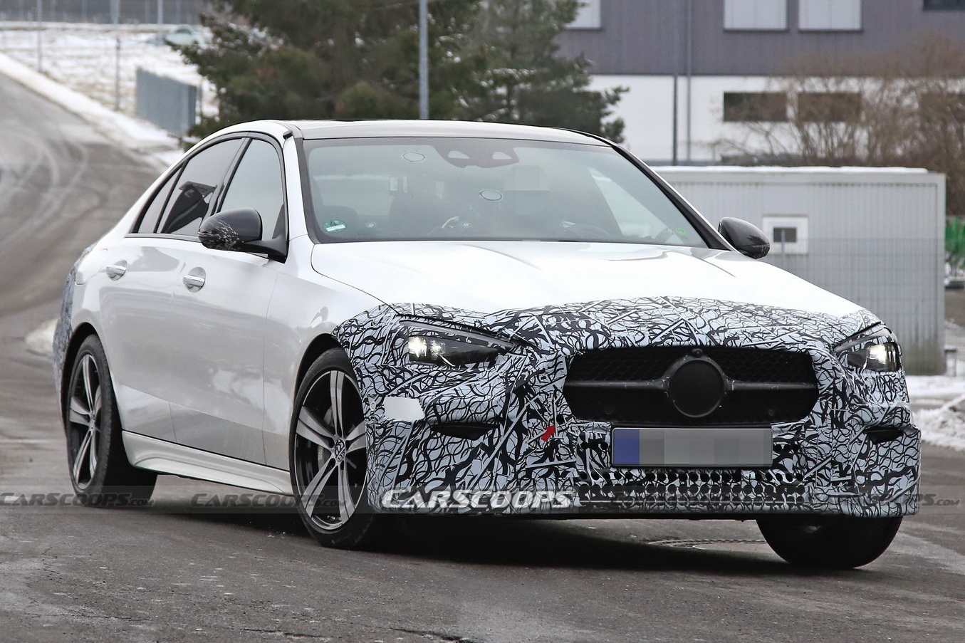 Mercedes-Benz C-Class 2022 co thiet ke giong S-Class hinh anh