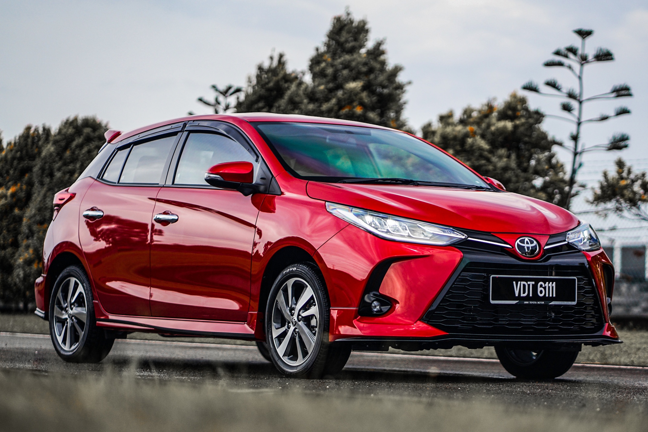 Toyota Yaris doi 2021 duoc ra mat tai Malaysia hinh anh