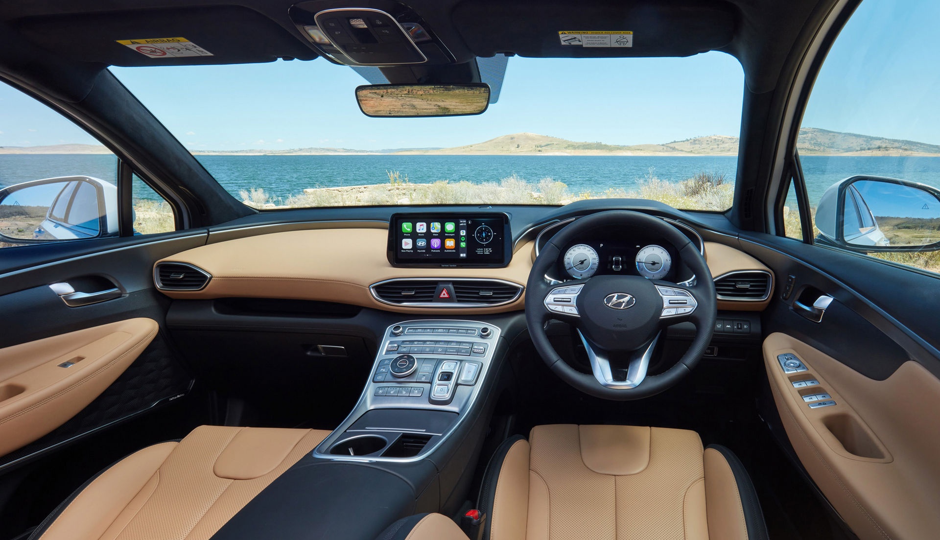 Hyundai Santa Fe 2021 ra mat Australia anh 4