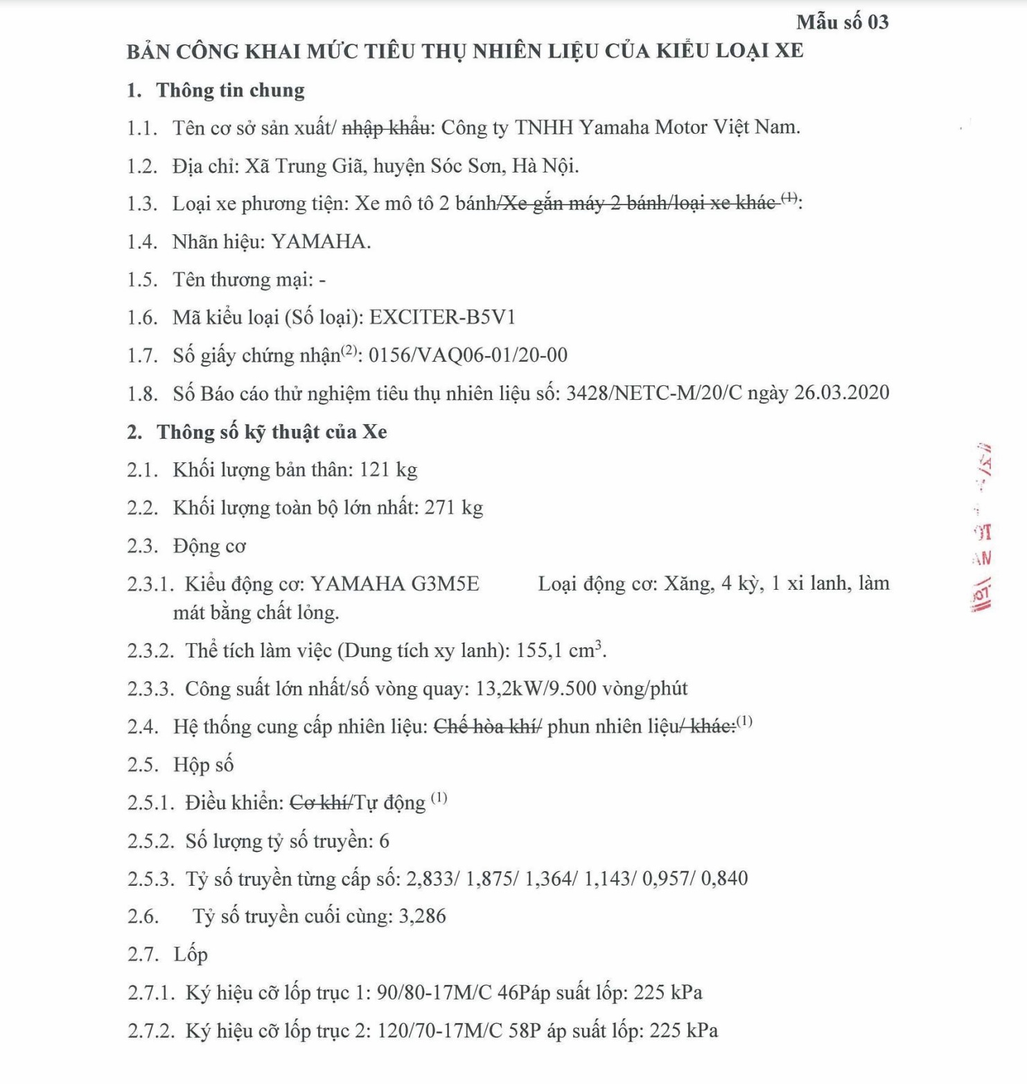 Yamaha Exciter sử dụng động cơ 155 ảnh 2 Yamaha Exciter su dung dong co 155 anh 2