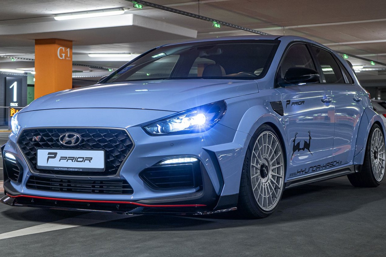 Hyundai i30 N ham ho voi ban do cua Prior Design hinh anh