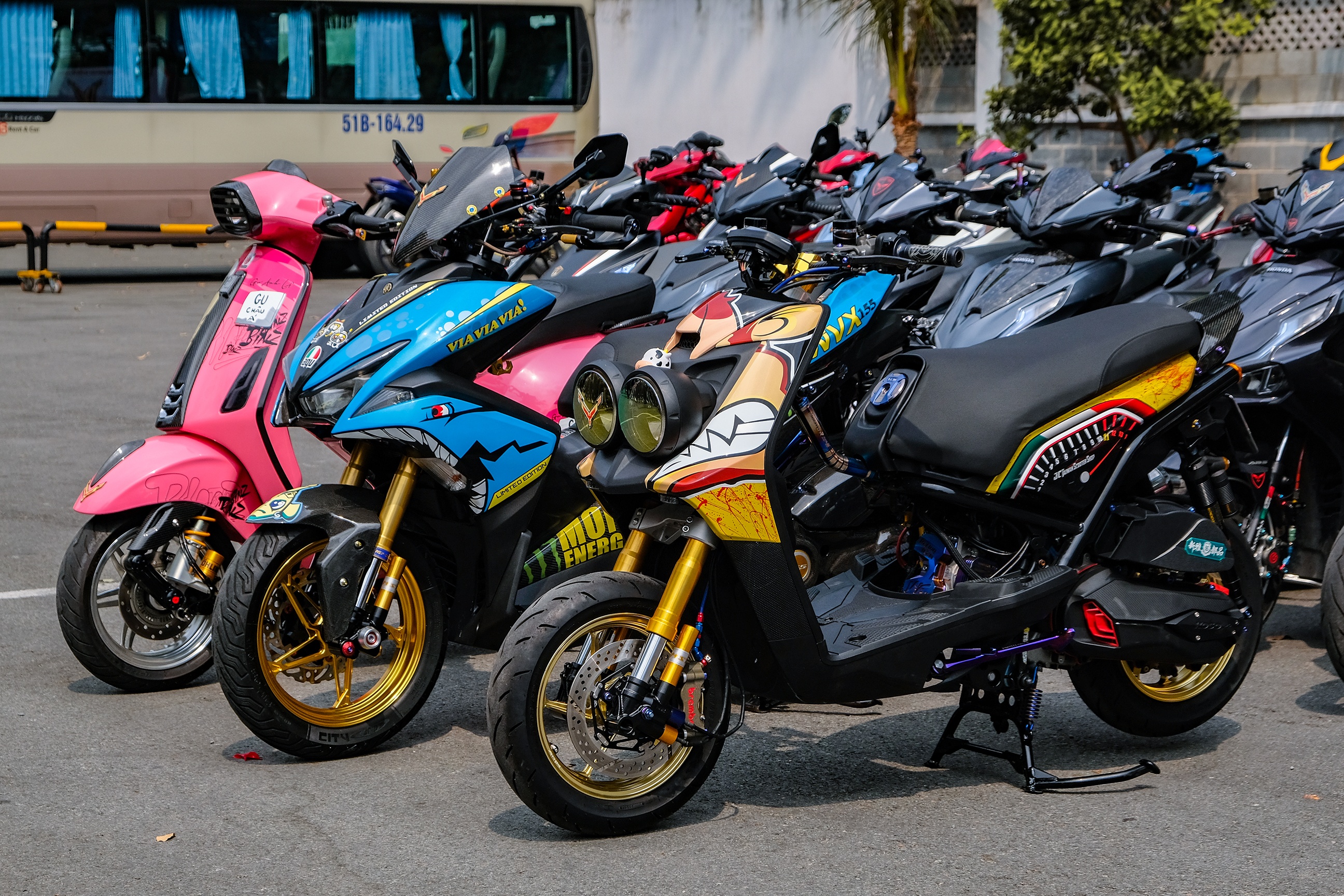 Dan tay ga do tu hop tai TP.HCM anh 2