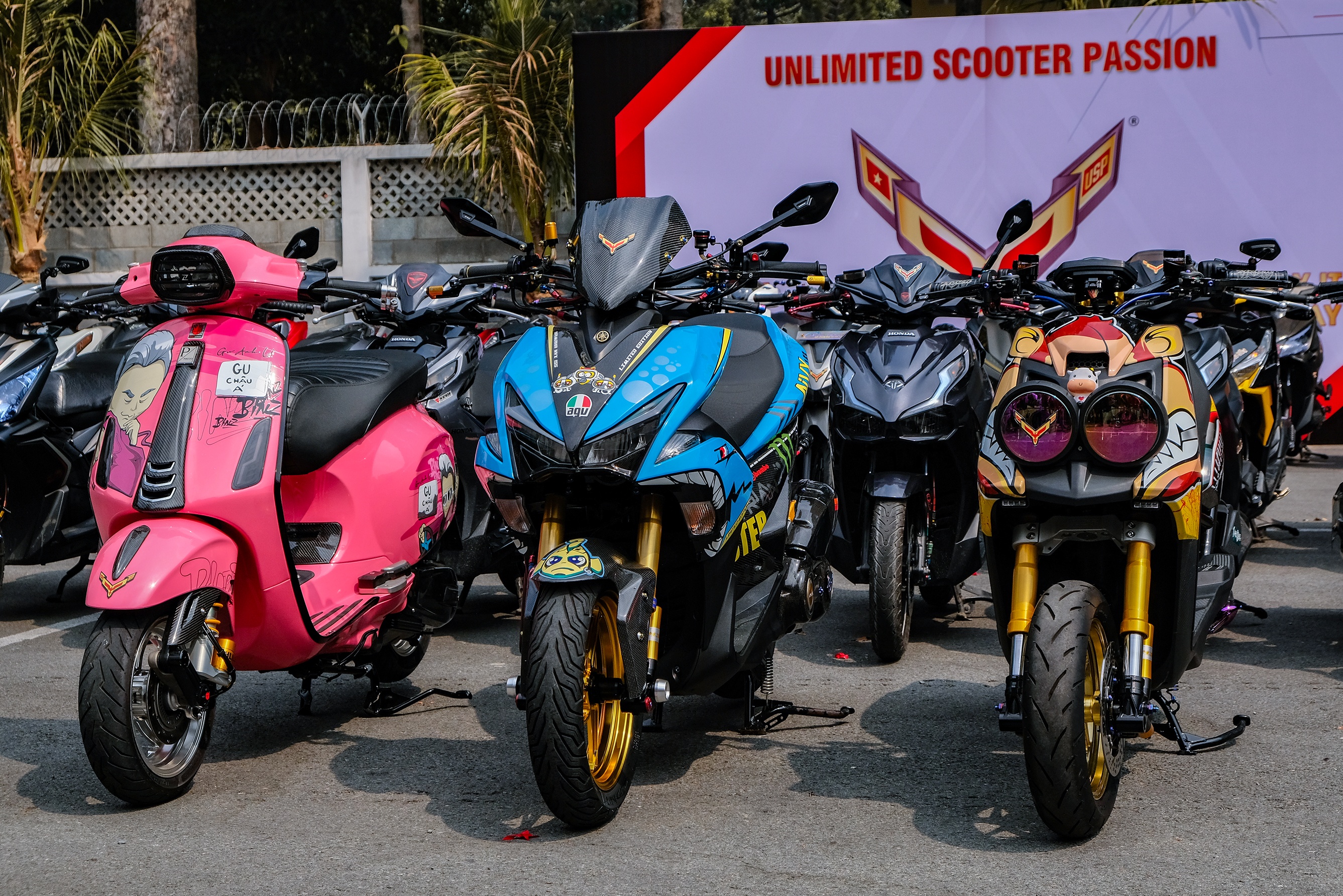 Dan xe tay ga do dat tien tu hop tai TP.HCM hinh anh