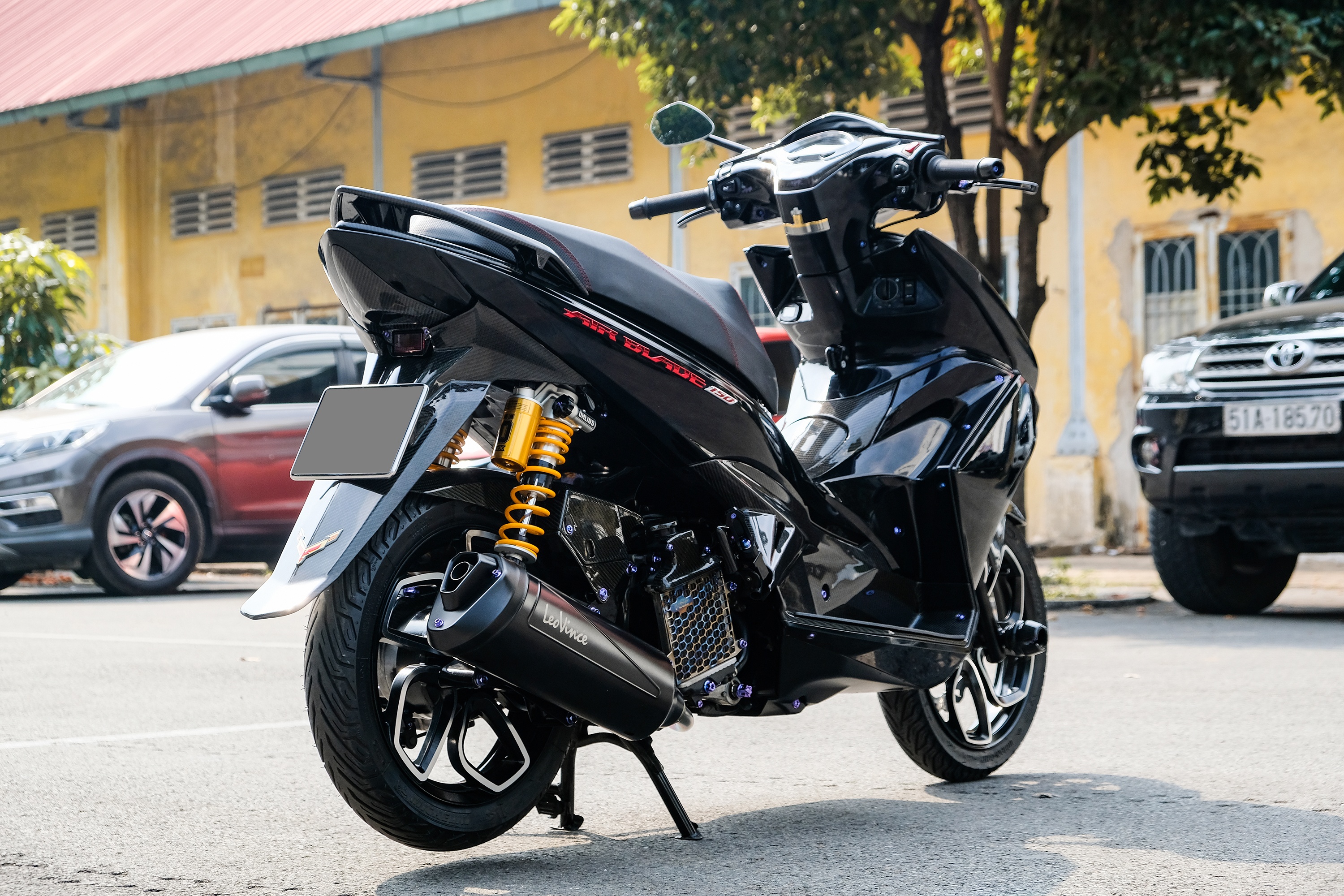 Honda Air Blade độ 200 triệu ảnh 2 Honda Air Blade do 200 trieu anh 2