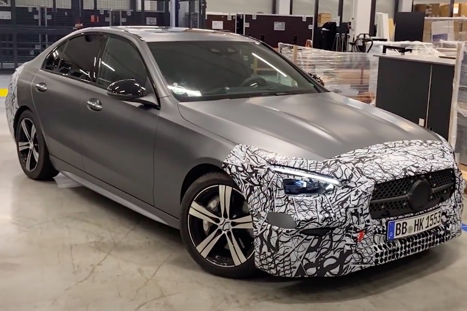 Mercedes-Benz C-Class the he moi co noi that giong S-Class hinh anh