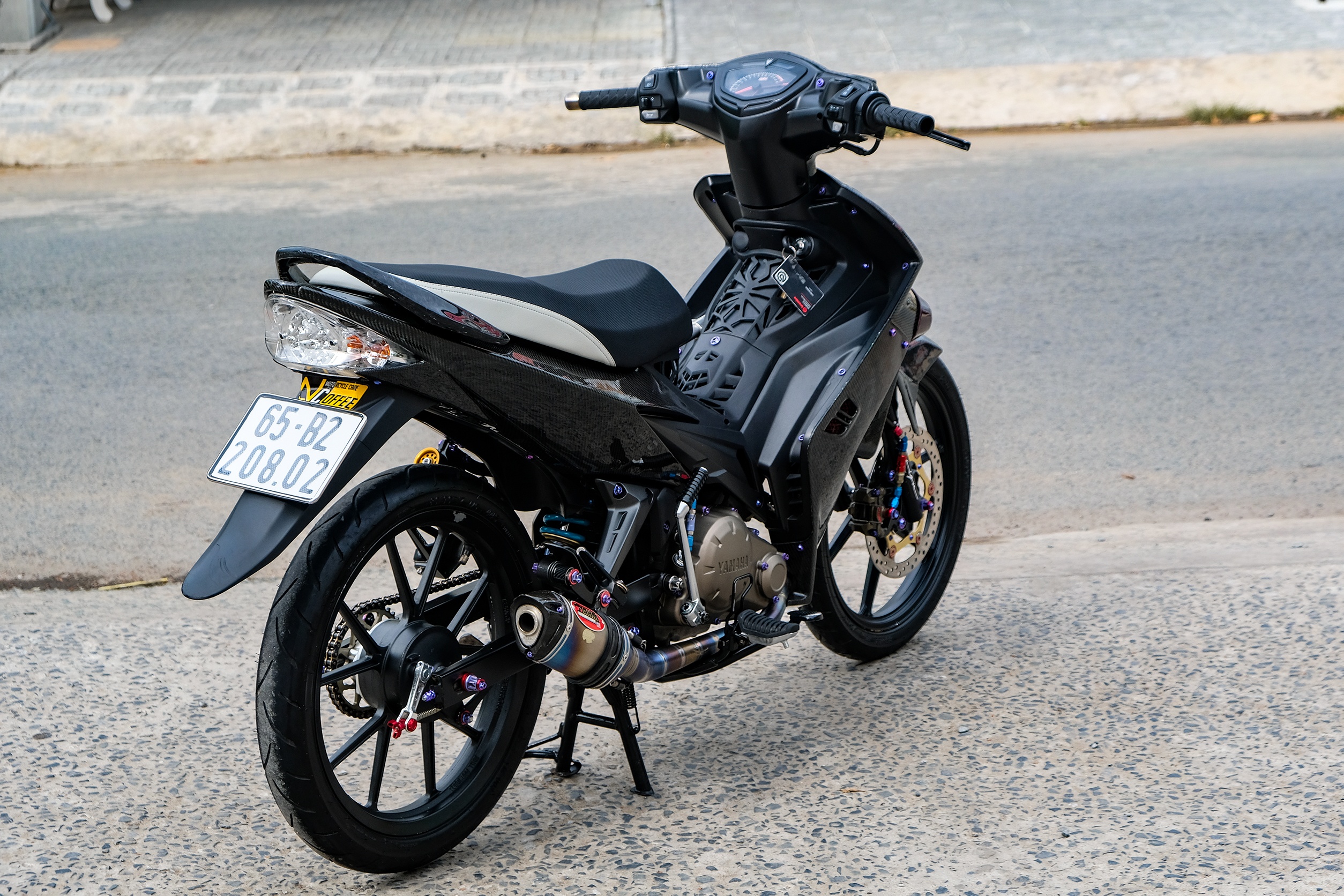 Yamaha Exciter 135 do cua biker Can Tho anh 2