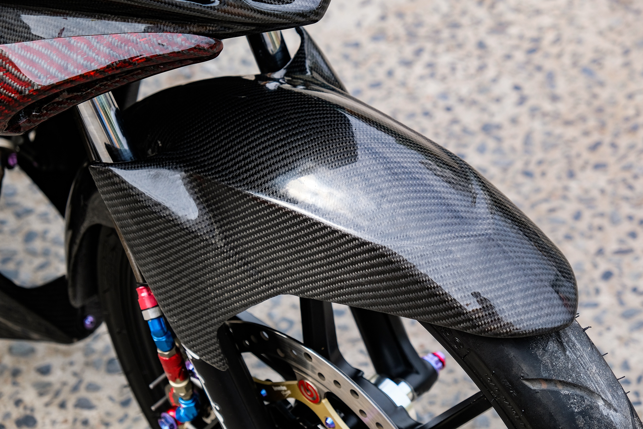 Yamaha Exciter 135 do cua biker Can Tho anh 3