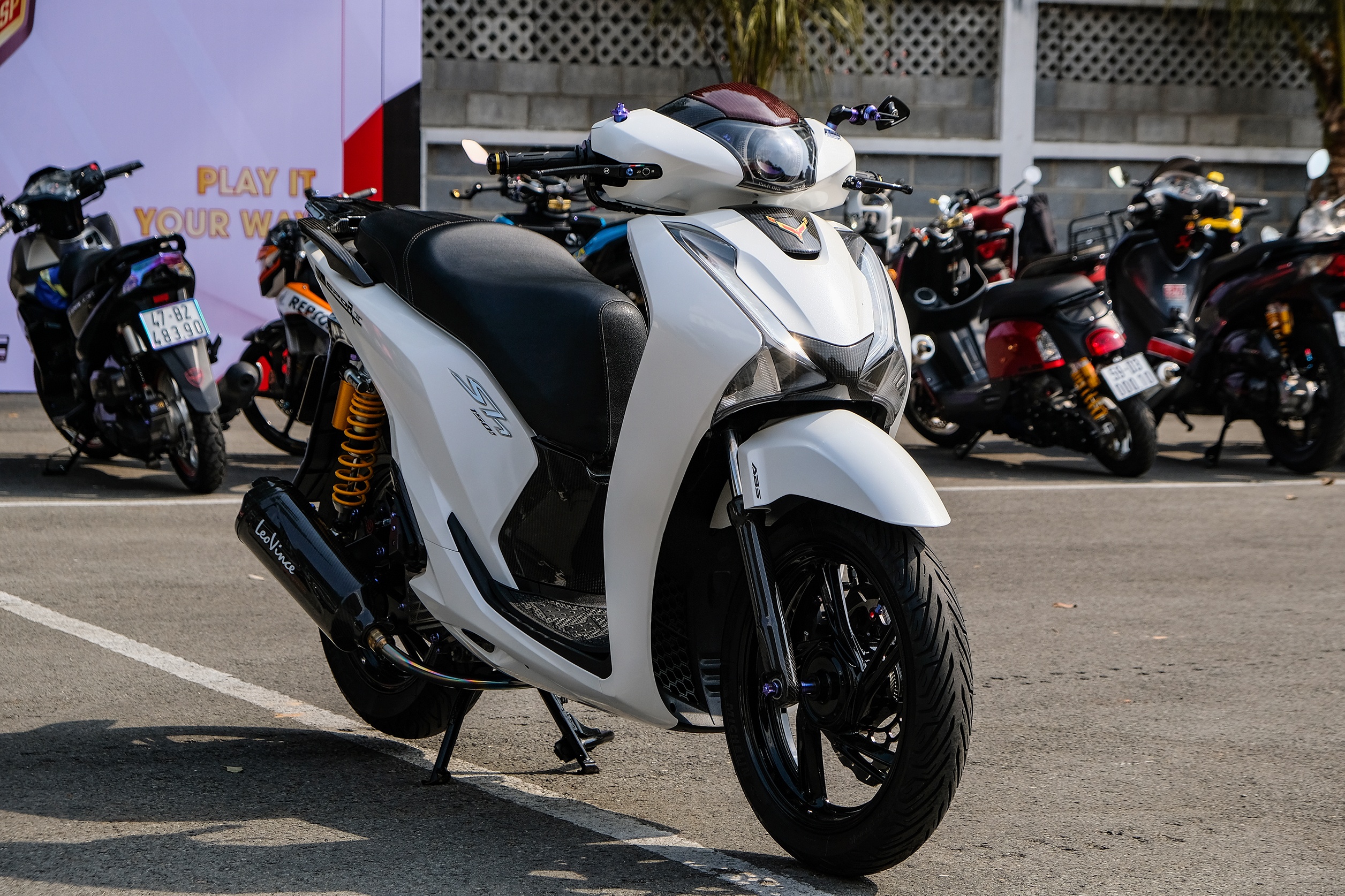 Honda SH 150i độ 200 triệu đồng ảnh 14 Honda SH 150i do 200 trieu dong anh 14