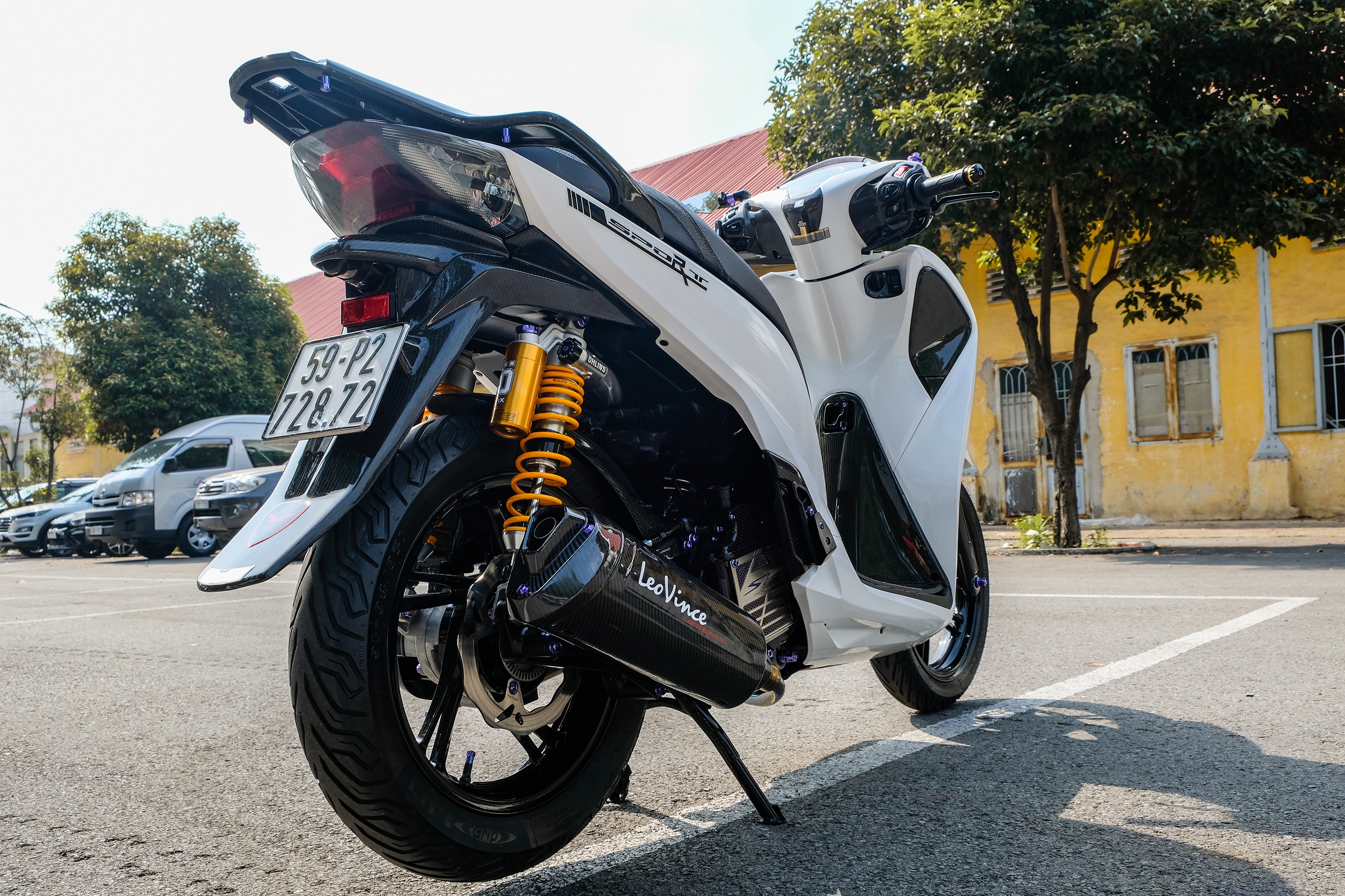 Honda SH 150i độ 200 triệu đồng ảnh 3 Honda SH 150i do 200 trieu dong anh 3