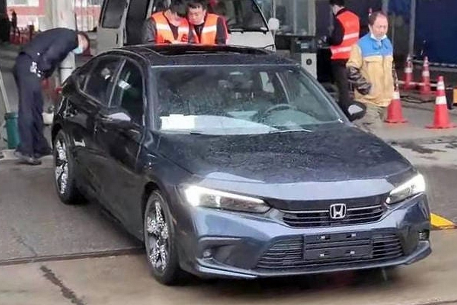 Honda Civic 2022 duoc dang kiem tai Trung Quoc, can ke ngay ra mat hinh anh