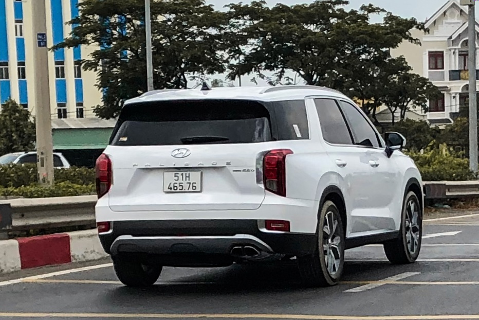 Hyundai Palisade xuat hien tai TP.HCM hinh anh