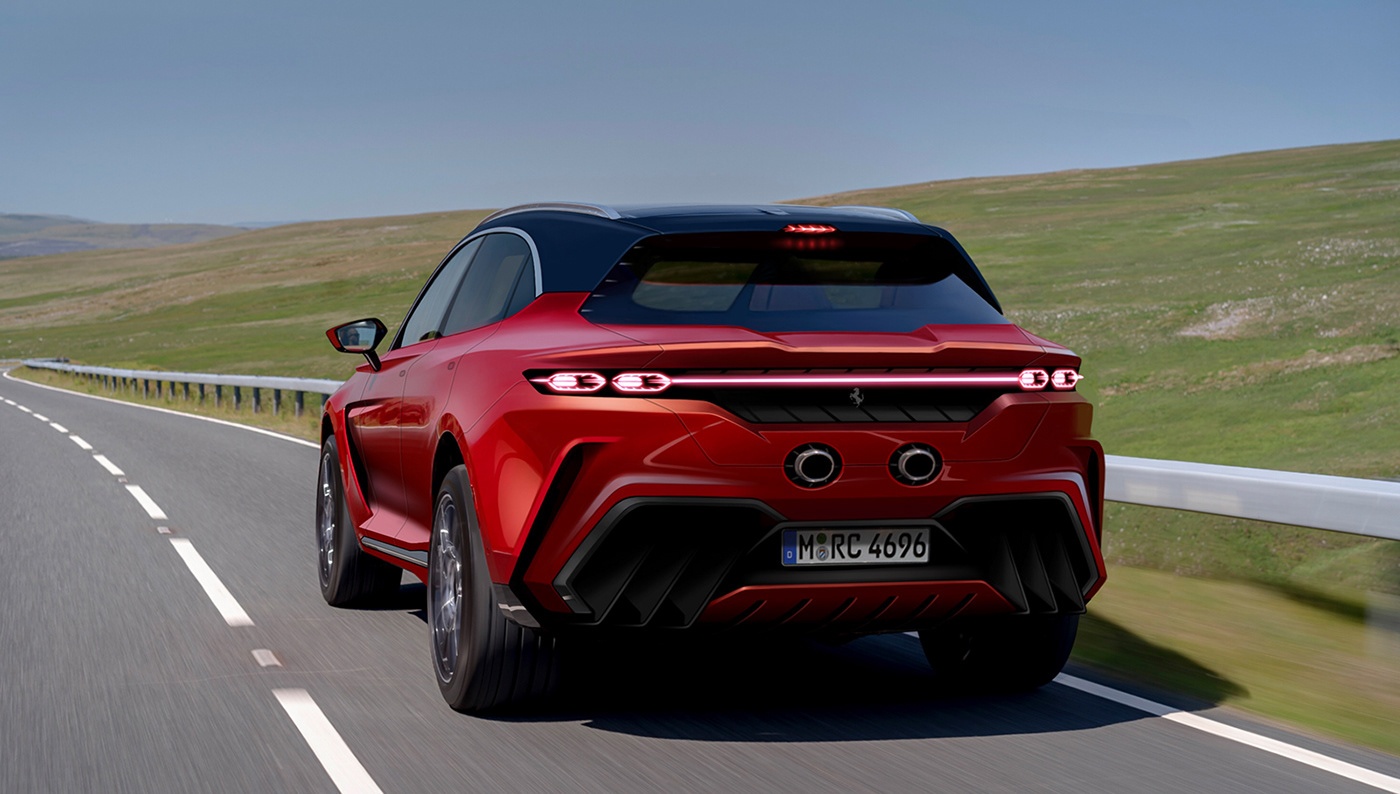 Siêu SUV của Ferrari lộ diện ảnh 2 Sieu SUV cua Ferrari lo dien anh 2