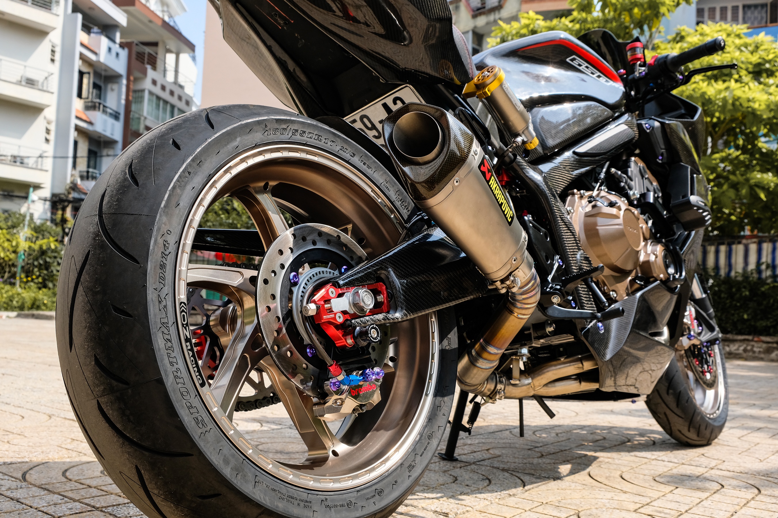 Honda CBR650R độ 200 triệu ảnh 6 Honda CBR650R do 200 trieu anh 6