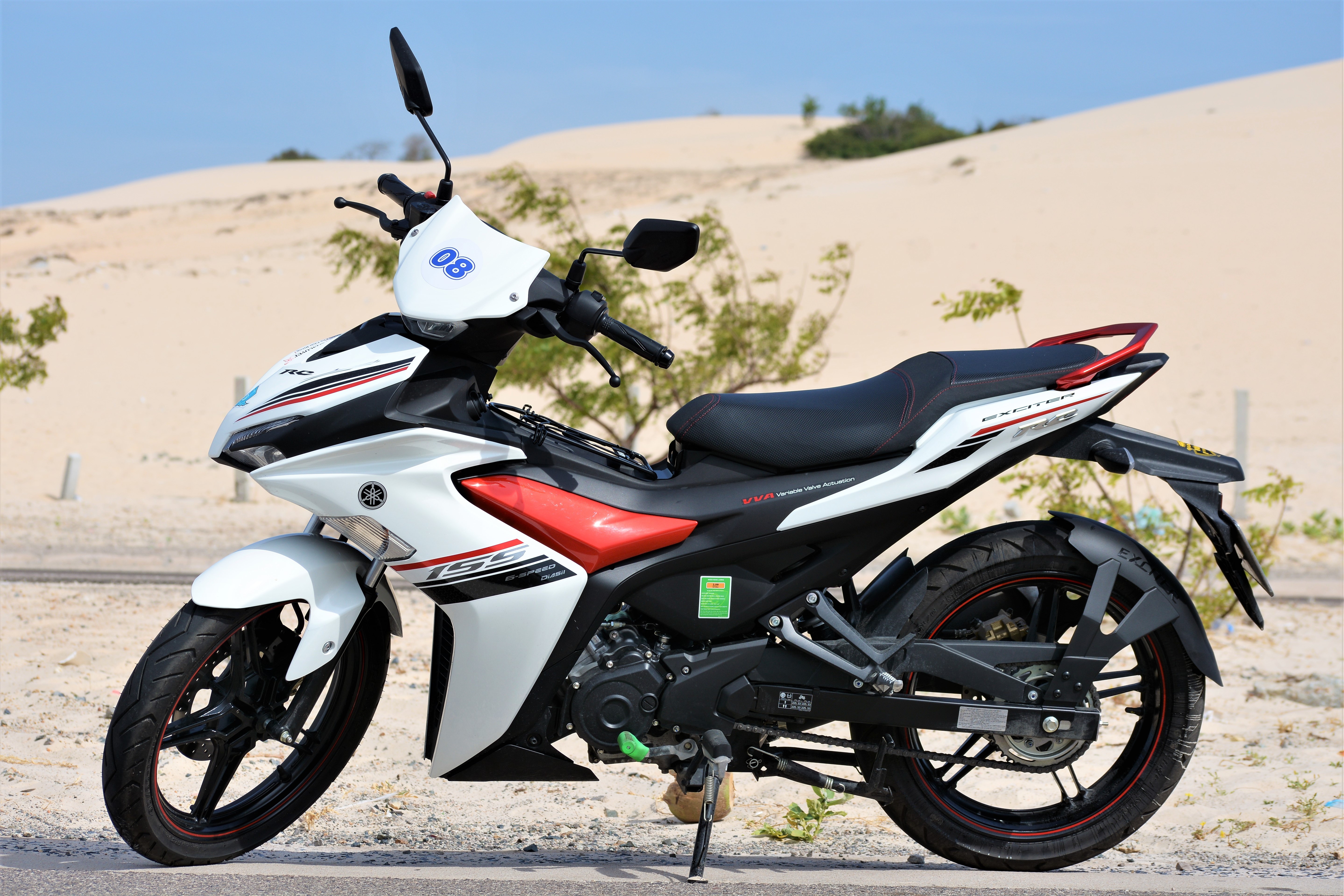 Quat dong co hoat dong sau vai km, Yamaha Exciter 155 cua toi bi gi? hinh anh