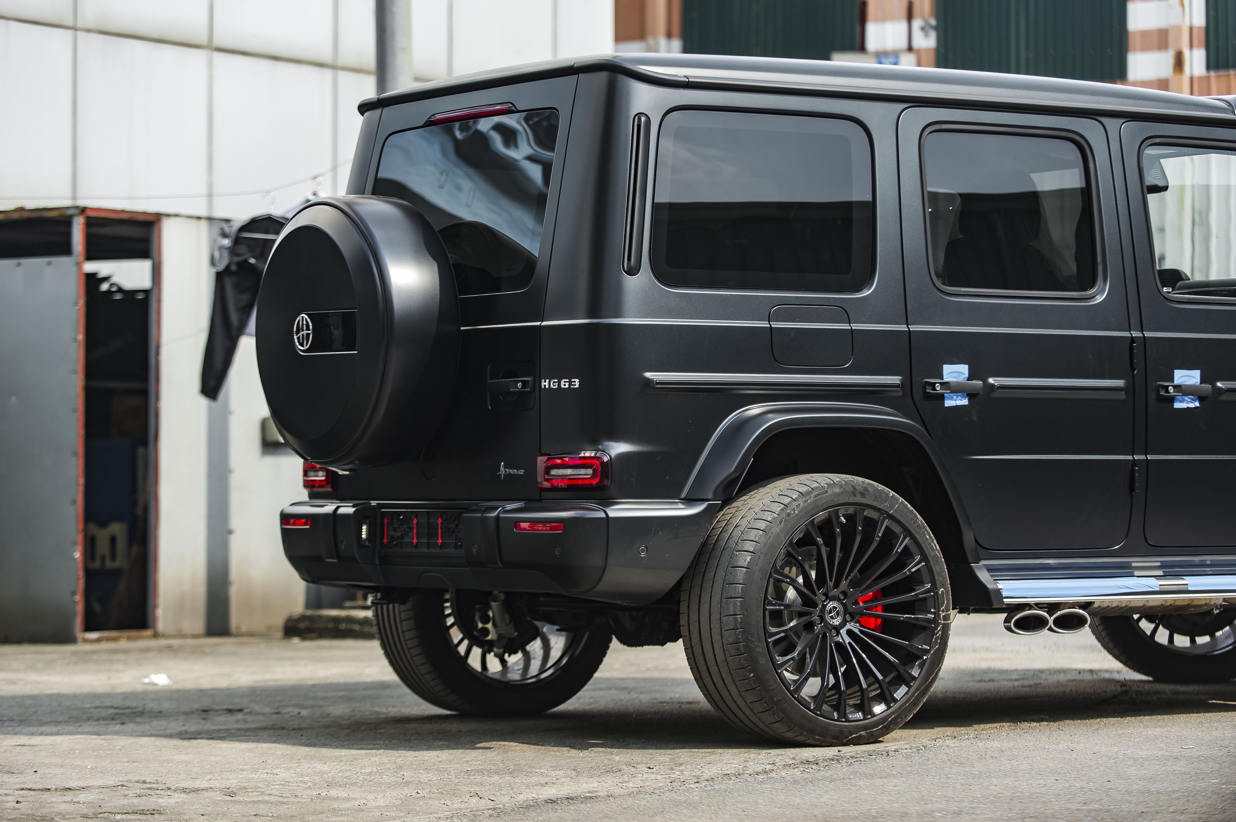 Chi tiet Mercedes-AMG G 63 voi goi do Hofele tai Viet Nam anh 8