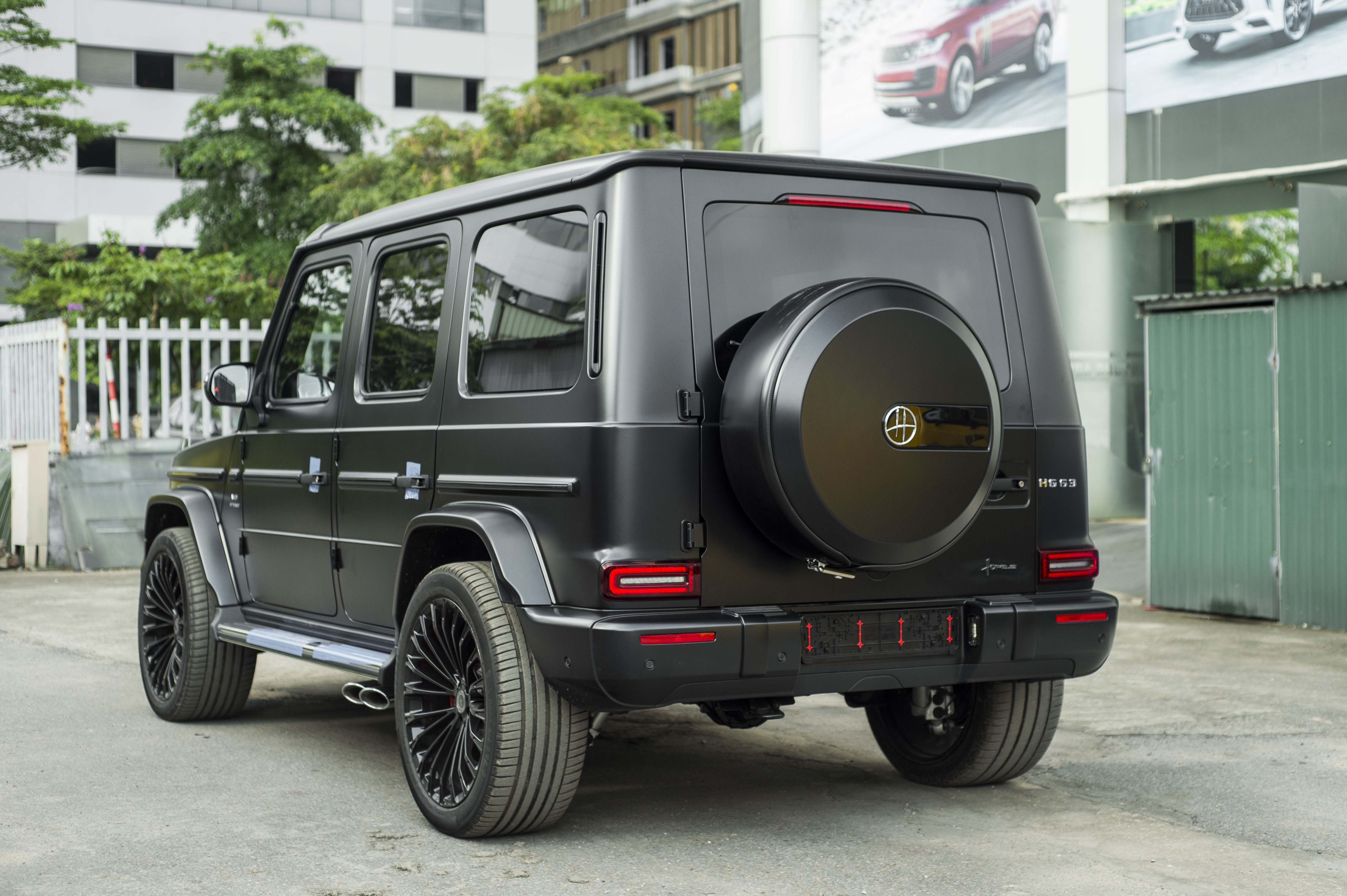 Chi tiet Mercedes-AMG G 63 voi goi do Hofele tai Viet Nam anh 2