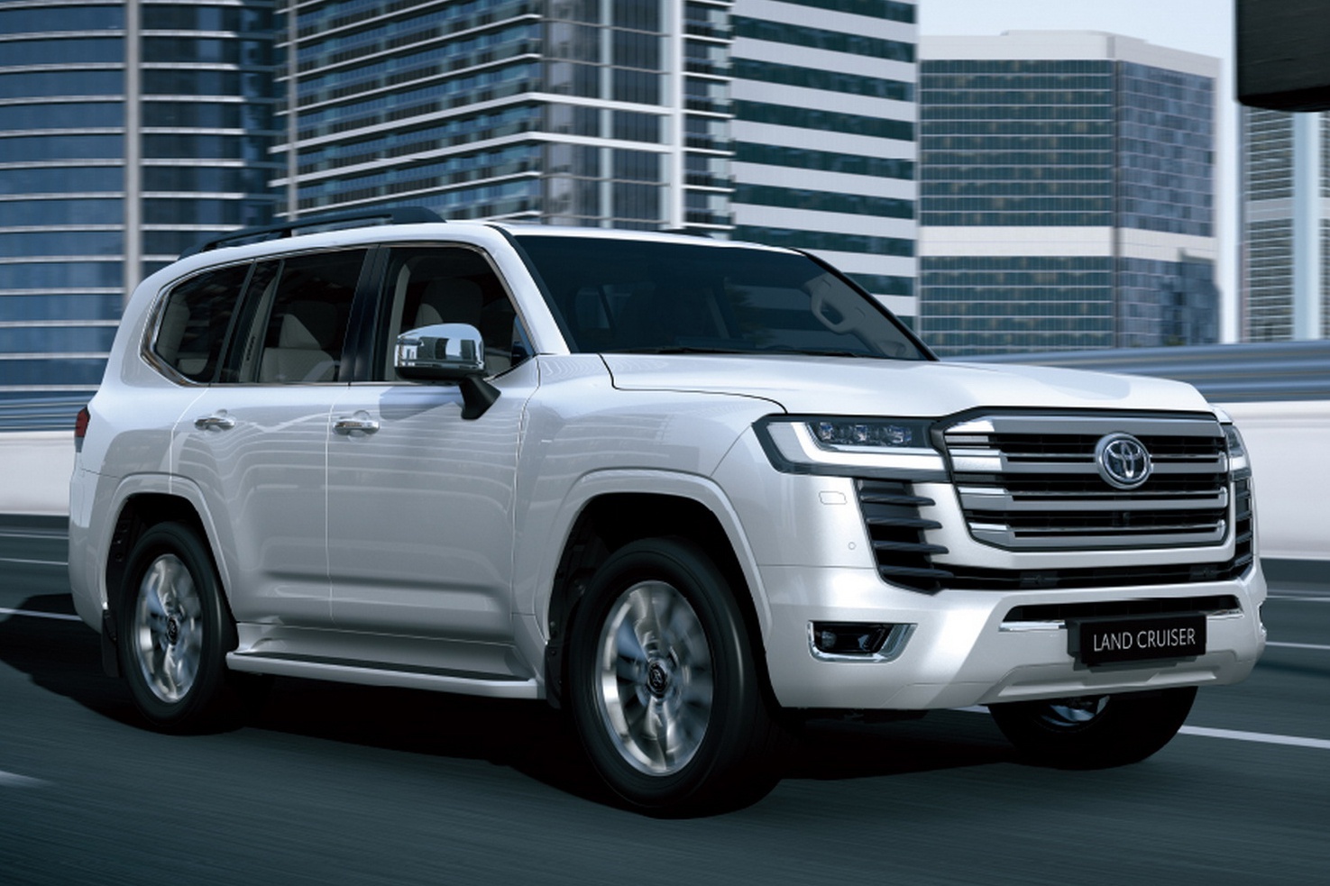 Toyota Land Cruiser 2022 làm xe cảnh sát Dubai ảnh 4 Toyota Land Cruiser 2022 lam xe canh sat Dubai anh 4