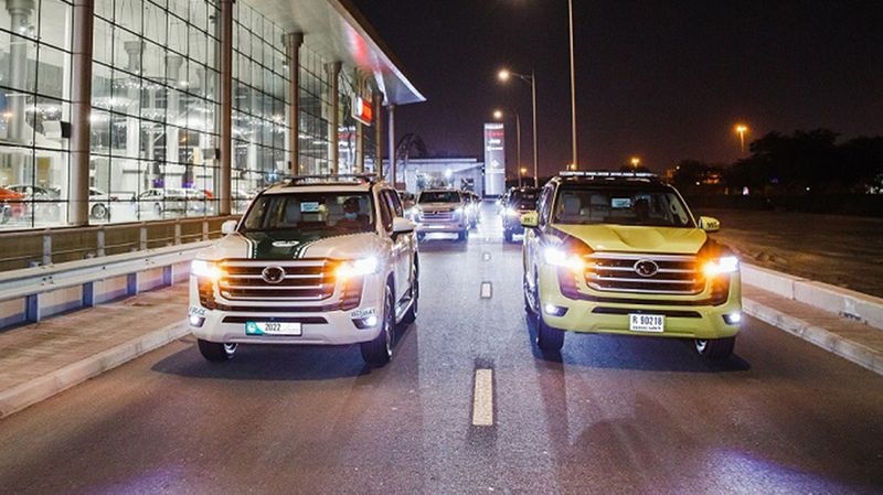 Toyota Land Cruiser 2022 làm xe cảnh sát Dubai ảnh 3 Toyota Land Cruiser 2022 lam xe canh sat Dubai anh 3