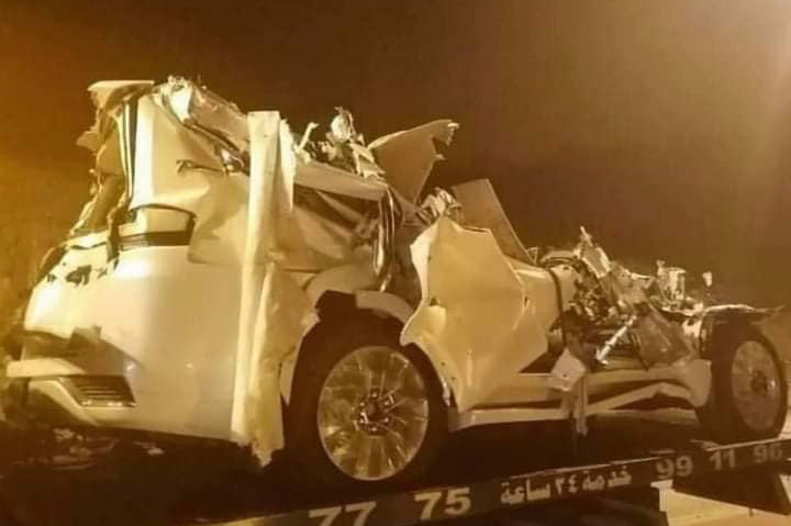 Toyota Land Cruiser 2022 gap tai nan nghiem trong o Oman hinh anh