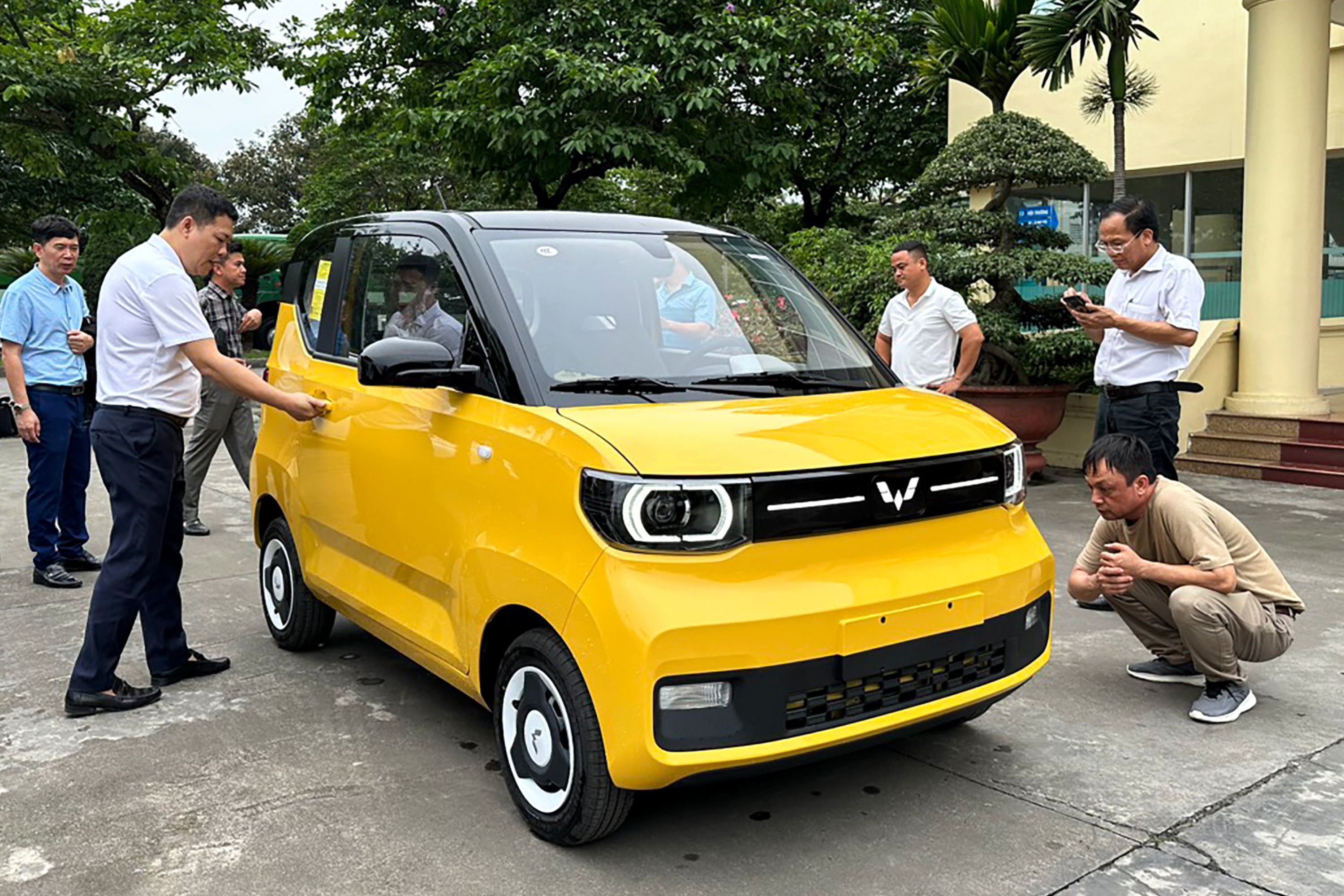 Oto dien Trung Quoc vao Viet Nam - cuoc choi khong de dang hinh anh