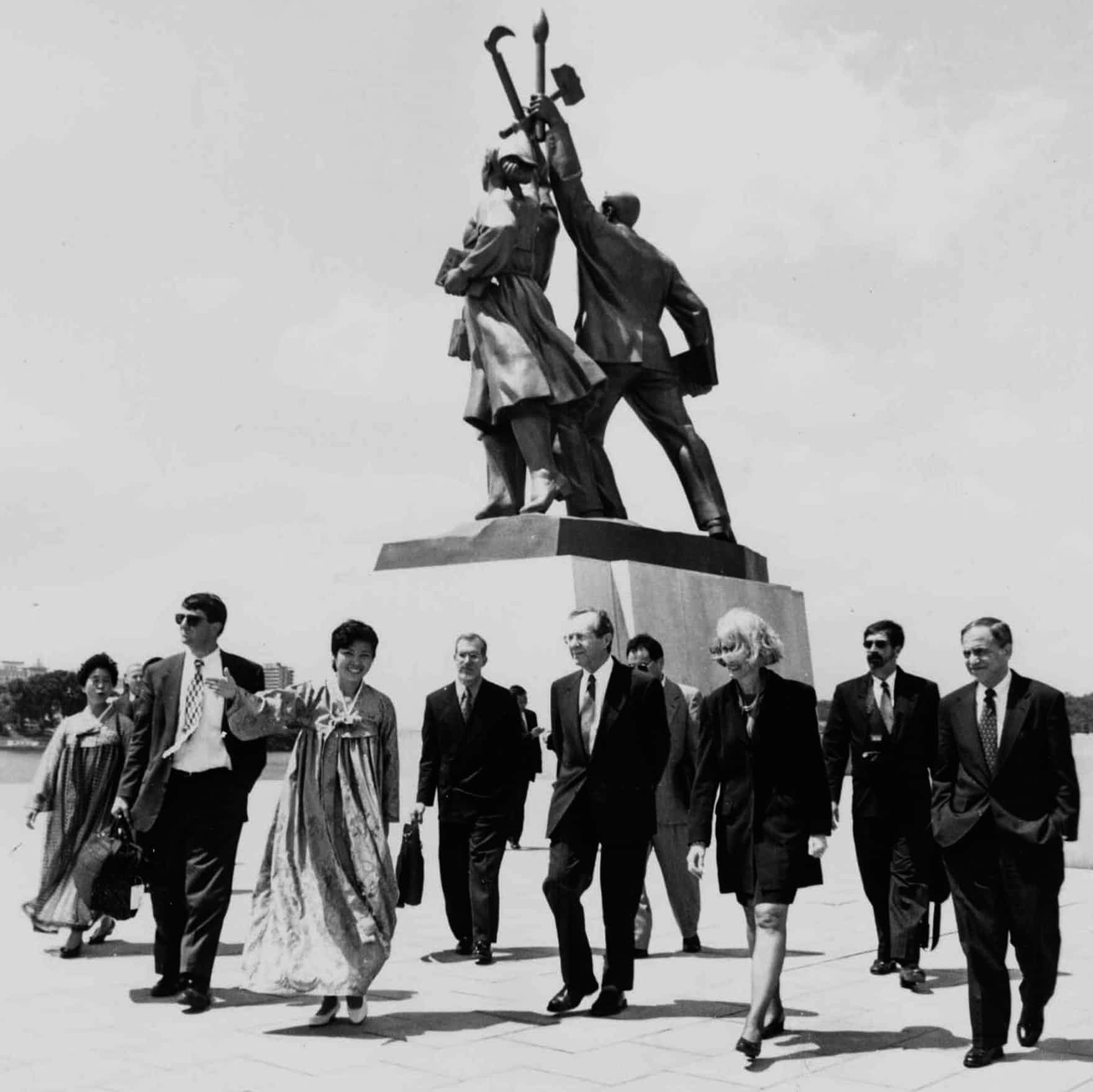 Mỹ thăm Triều Tiên 1999 đàm phán ảnh 1 My tham Trieu Tien 1999 dam phan anh 1