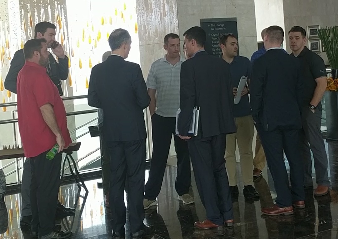 Mat vu My toi kiem tra khach san Marriott truoc hoi nghi Trump - Kim hinh anh