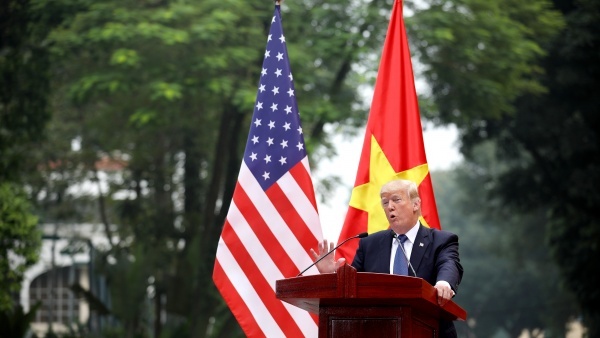 Trump sang Việt Nam ảnh 4 Trump sang Viet Nam anh 4