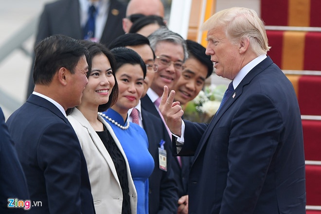 Trump sang Việt Nam ảnh 2 Trump sang Viet Nam anh 2