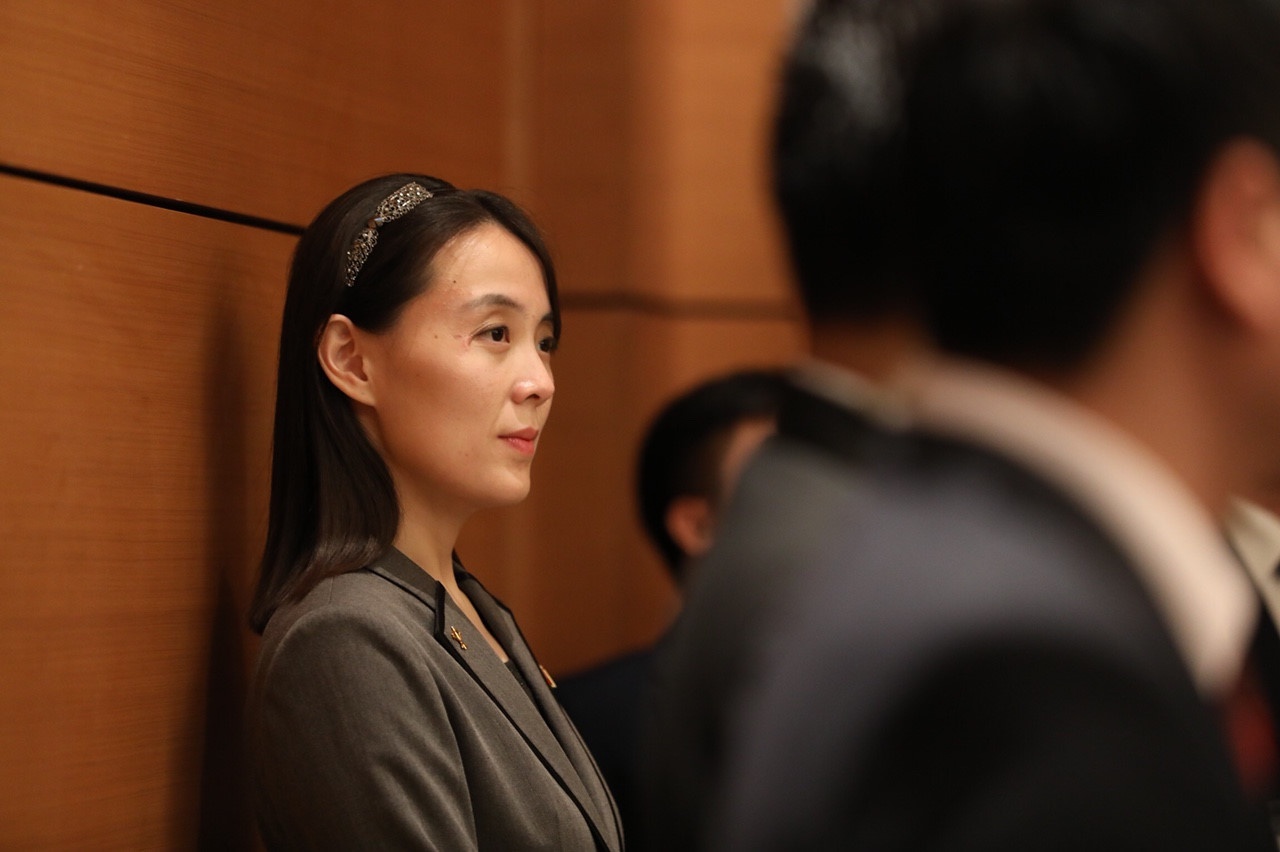 Em gai ong Kim Jong Un co tranh tam diem nhung van duoc chu y hinh anh