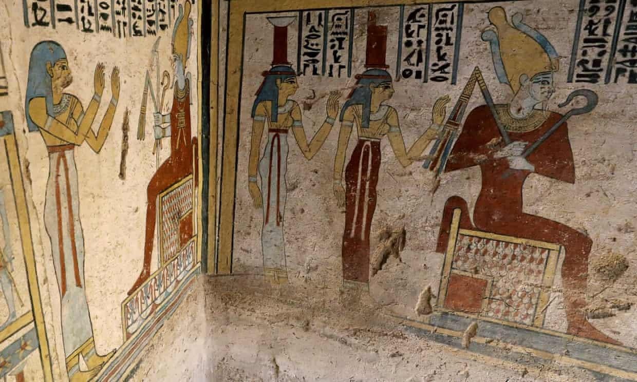 Tim thay xac uop chuot o mo co Ai Cap 'day mau sac' 2.000 nam tuoi hinh anh