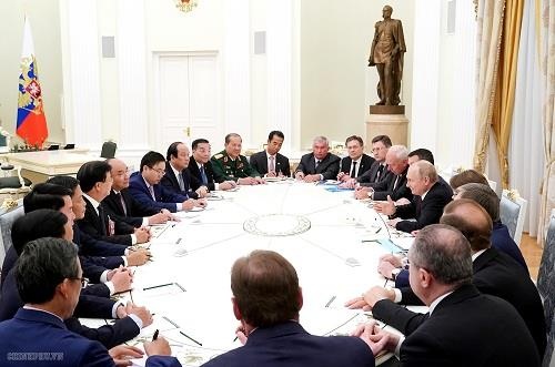 Thủ tướng Nguyễn Xuân Phúc thăm Nga ảnh 4 Thu tuong Nguyen Xuan Phuc tham Nga anh 4