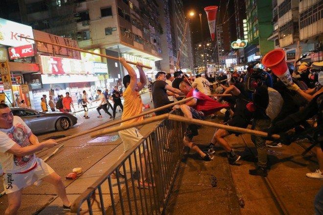 biểu tình ở Hong Kong ảnh 2 bieu tinh o Hong Kong anh 2