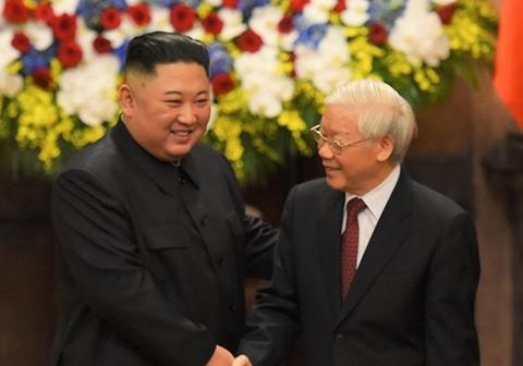 Ong Kim Jong Un gui dien mung Quoc khanh Viet Nam hinh anh