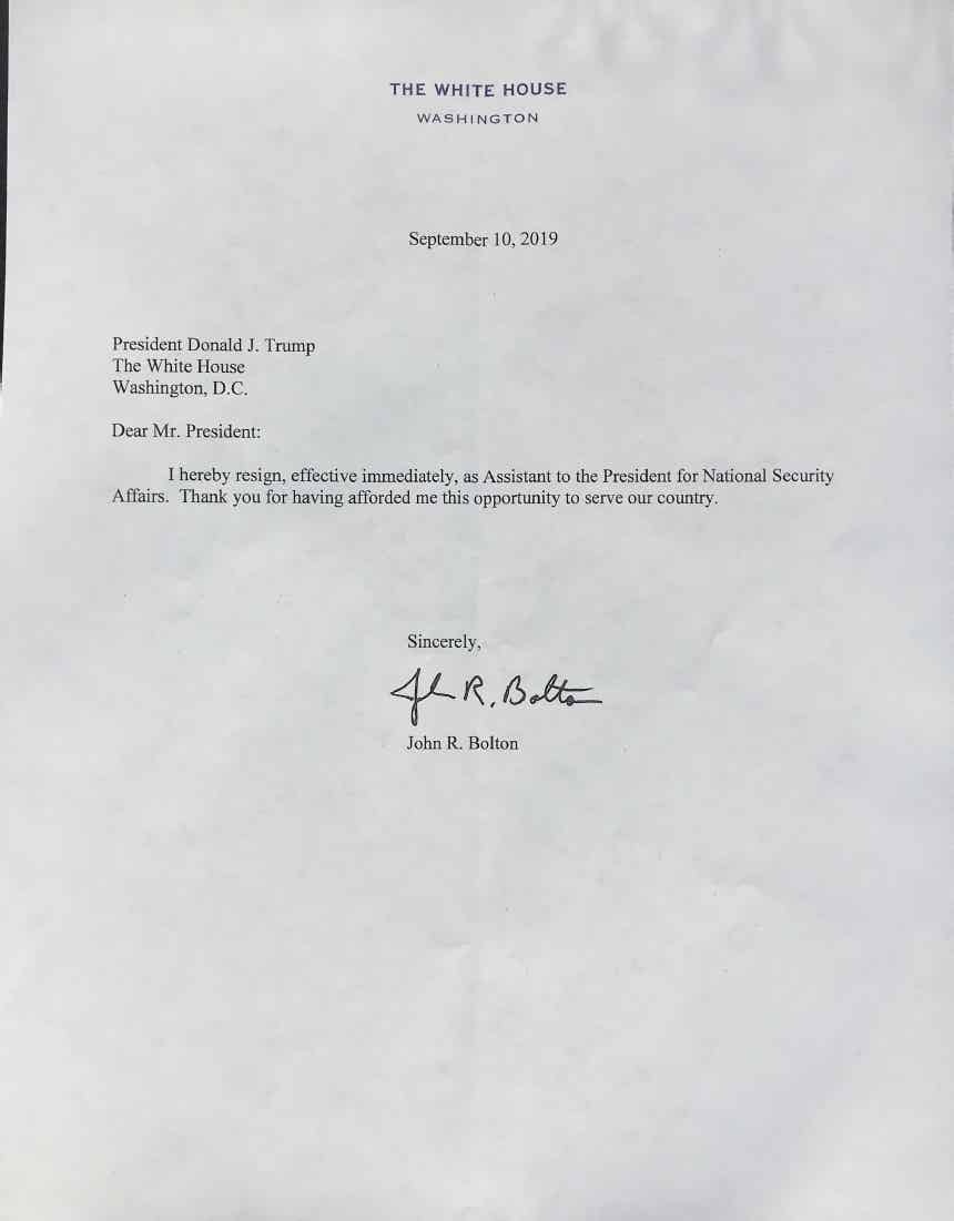 Trump sa thải cố vấn John Bolton ảnh 3 Trump sa thai co van John Bolton anh 3