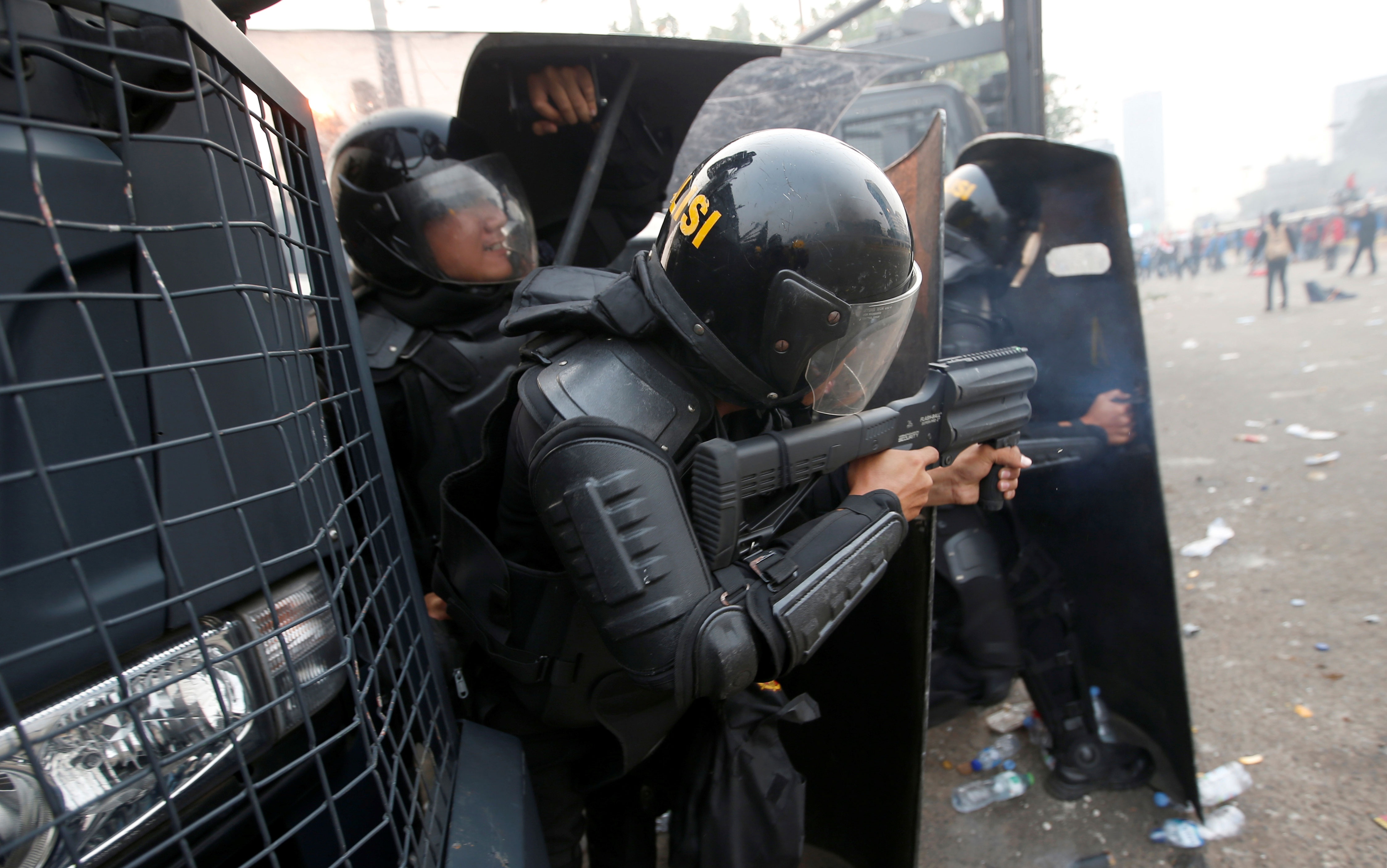 bieu tinh o Indonesia phan doi luat hinh su moi anh 7