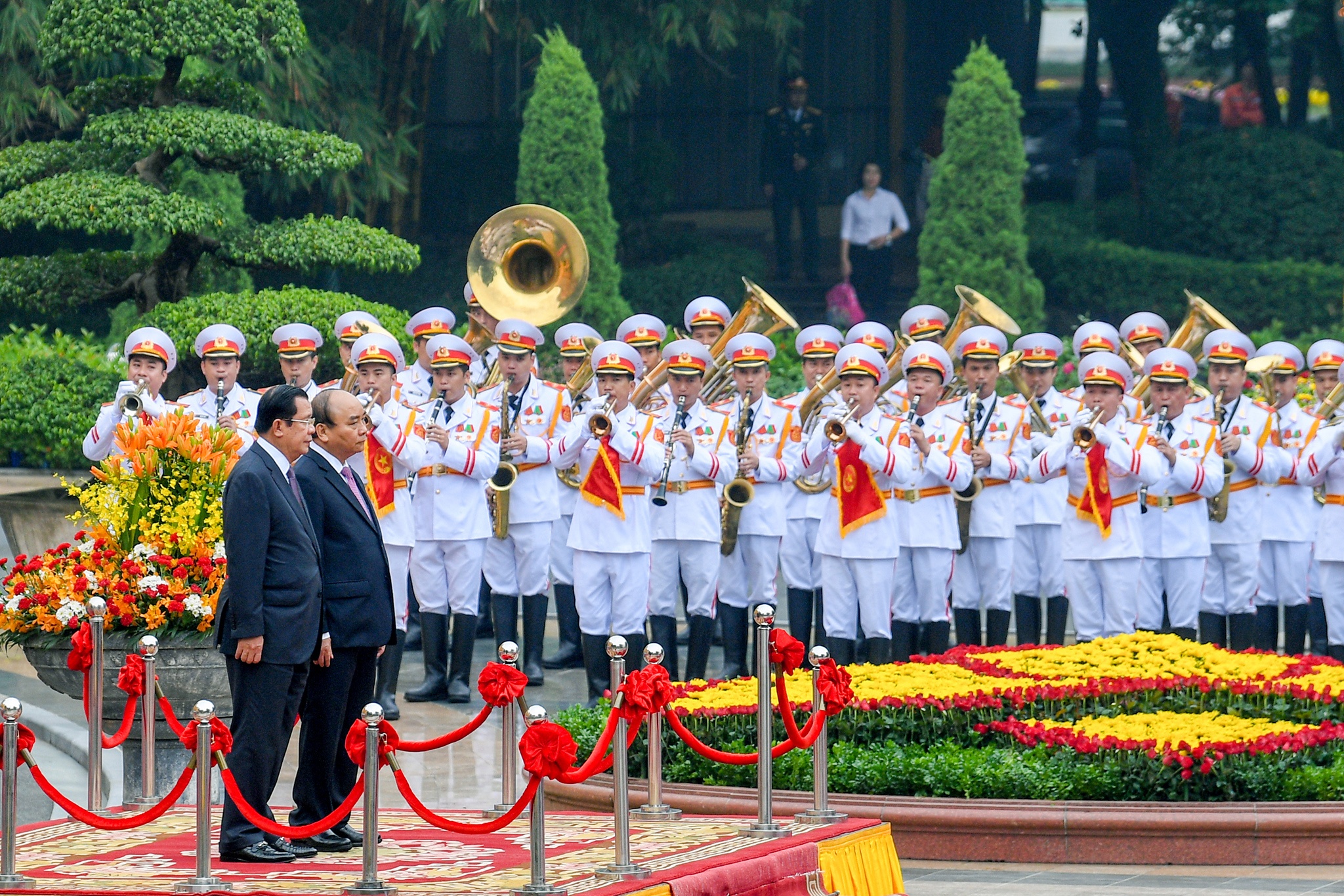 thu tuong nguyen xuan phuc thu tuong hun sen anh 1