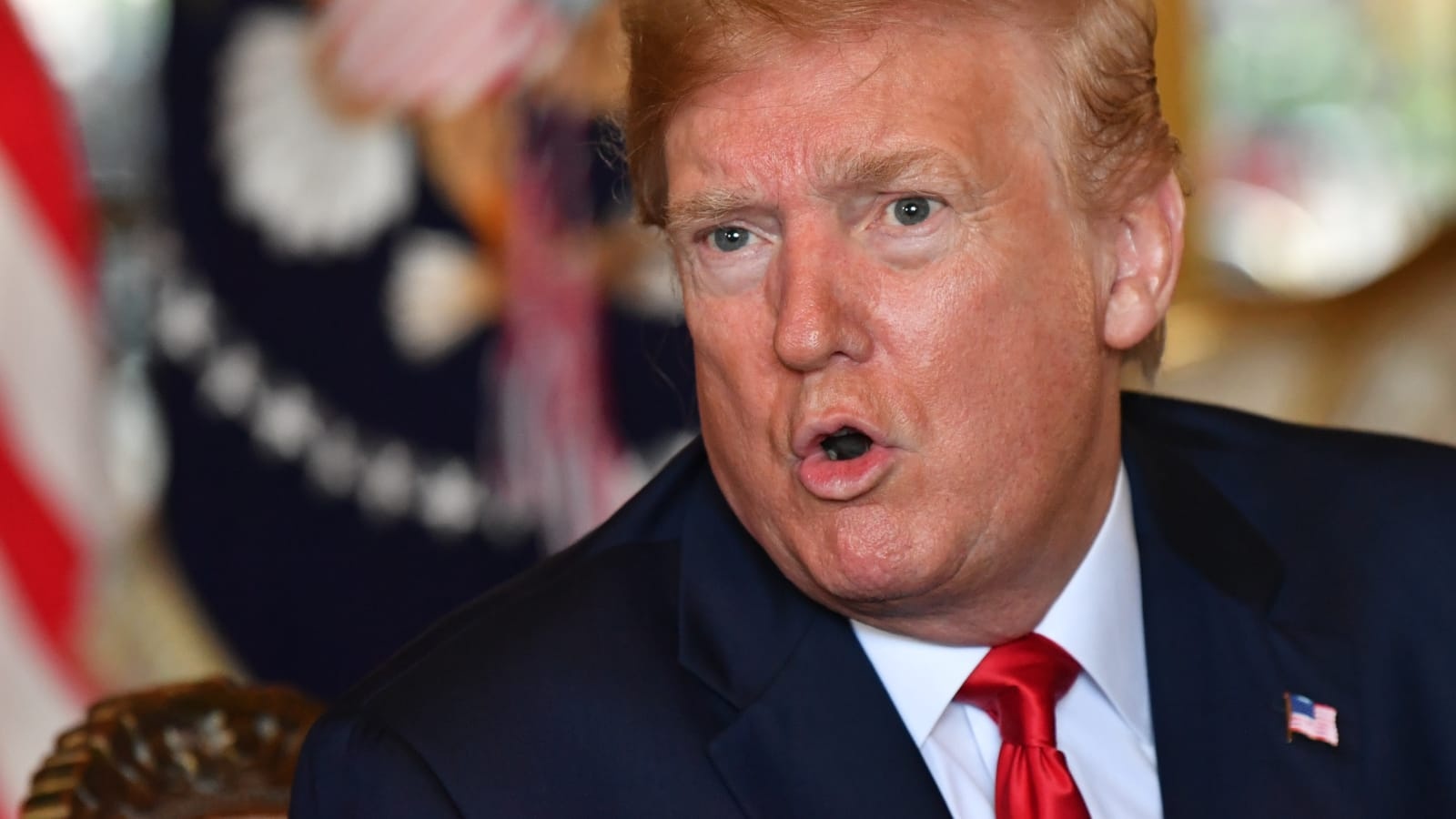 Trump chi trich lanh dao toi cao Iran anh 1