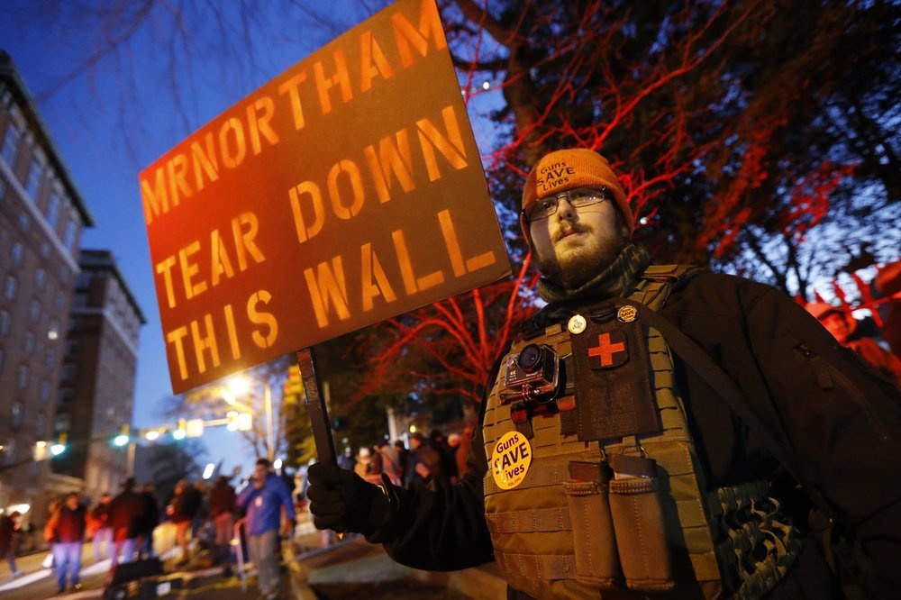 bieu tinh ung ho sung My anh 5